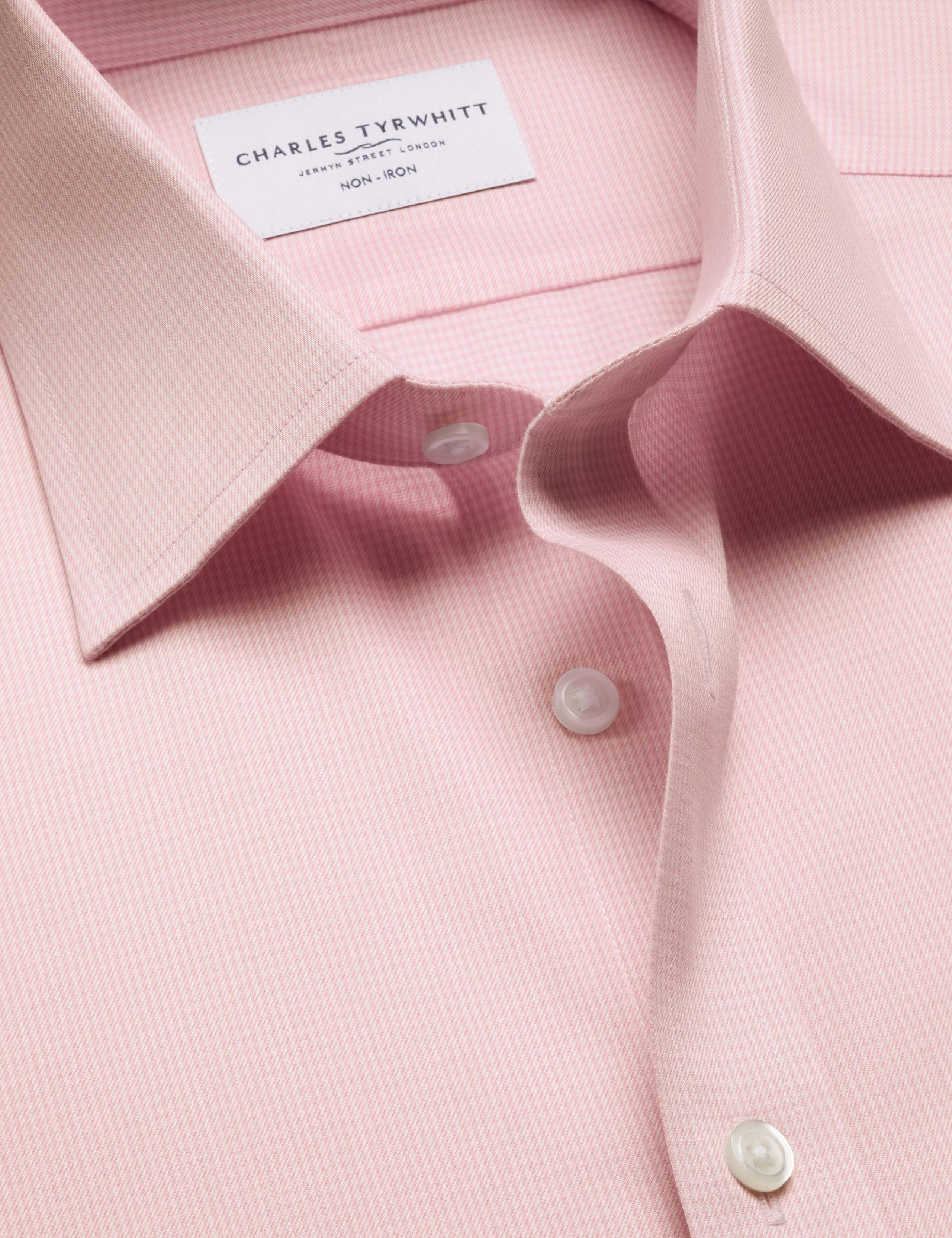 Slim Fit Non Iron Pure Cotton Puppytooth Shirt 3 of 6