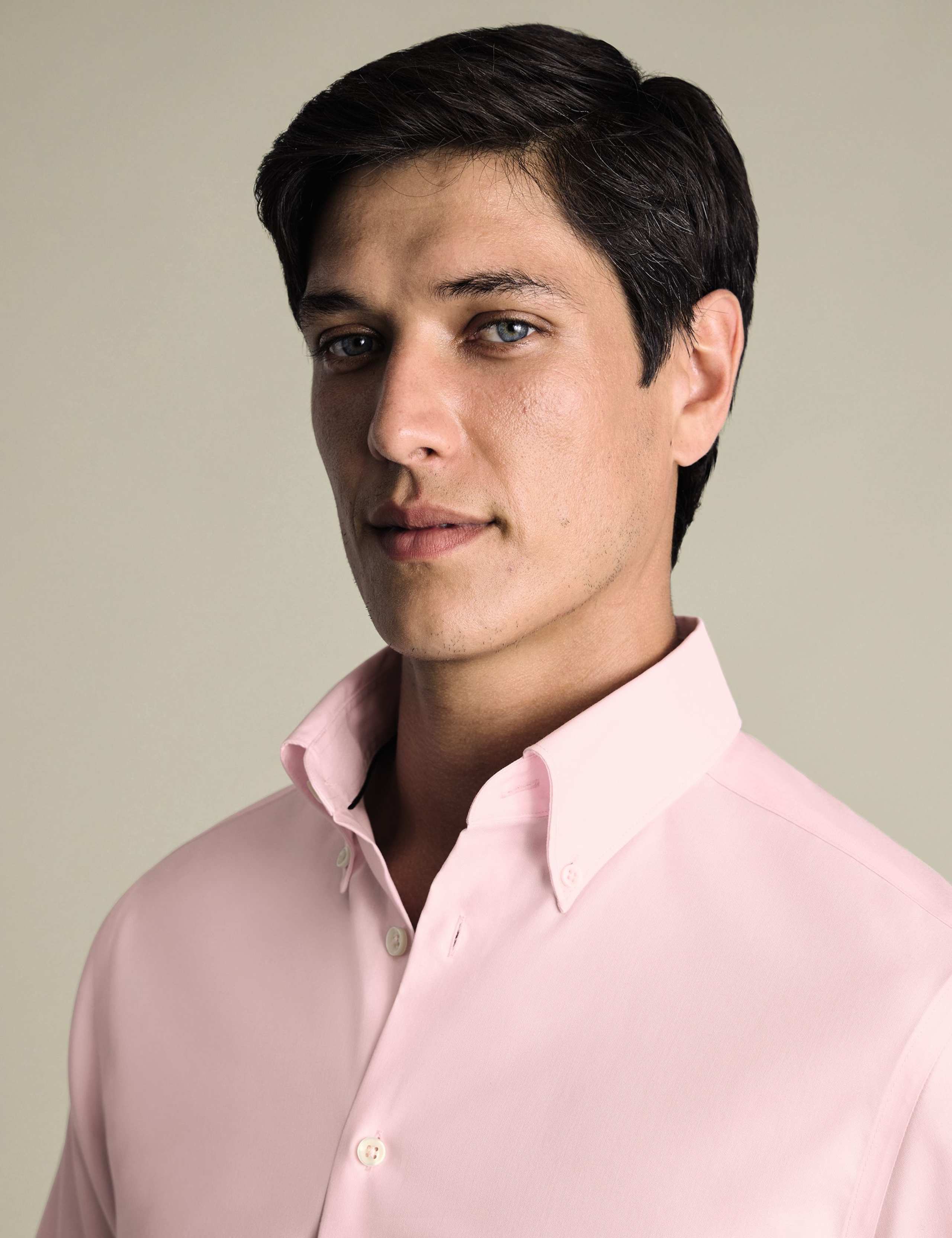 Slim Fit Non Iron Pure Cotton Oxford Shirt 2 of 6