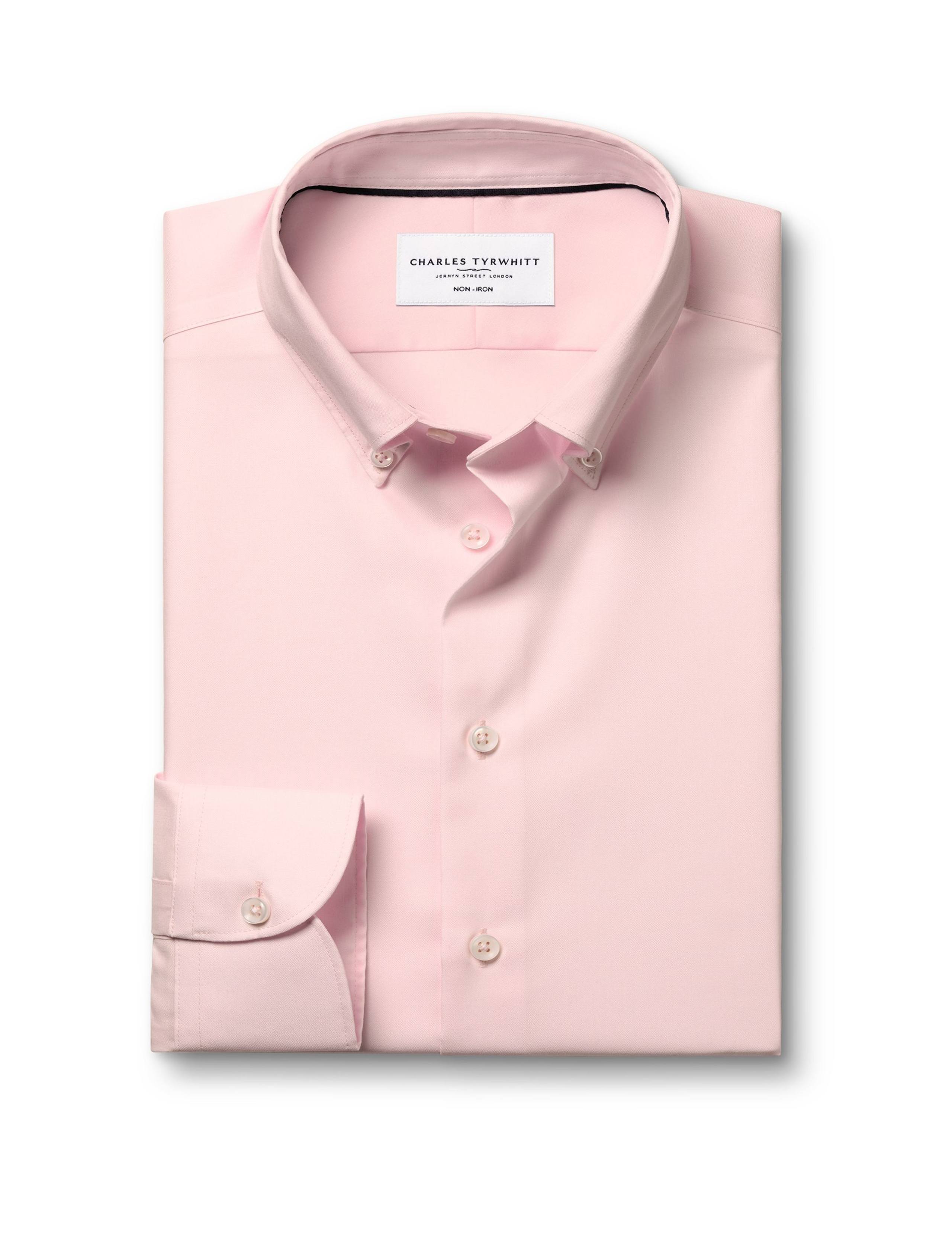 Slim Fit Non Iron Pure Cotton Oxford Shirt 6 of 6