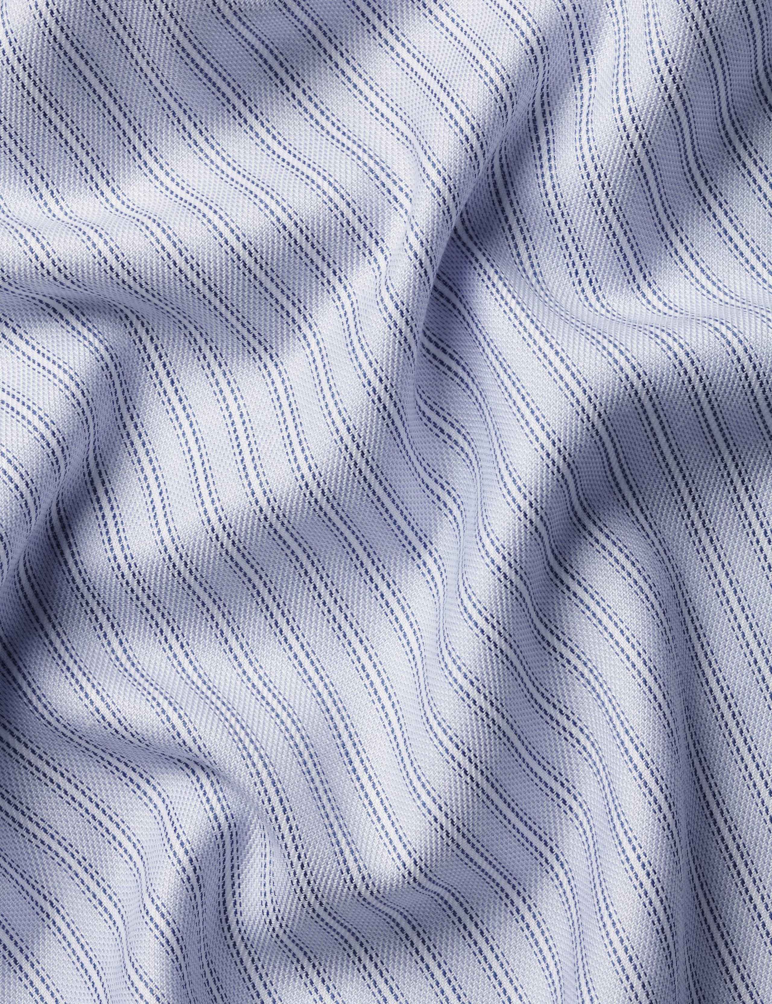 Slim Fit Non Iron Pure Cotton Striped Shirt 5 of 6