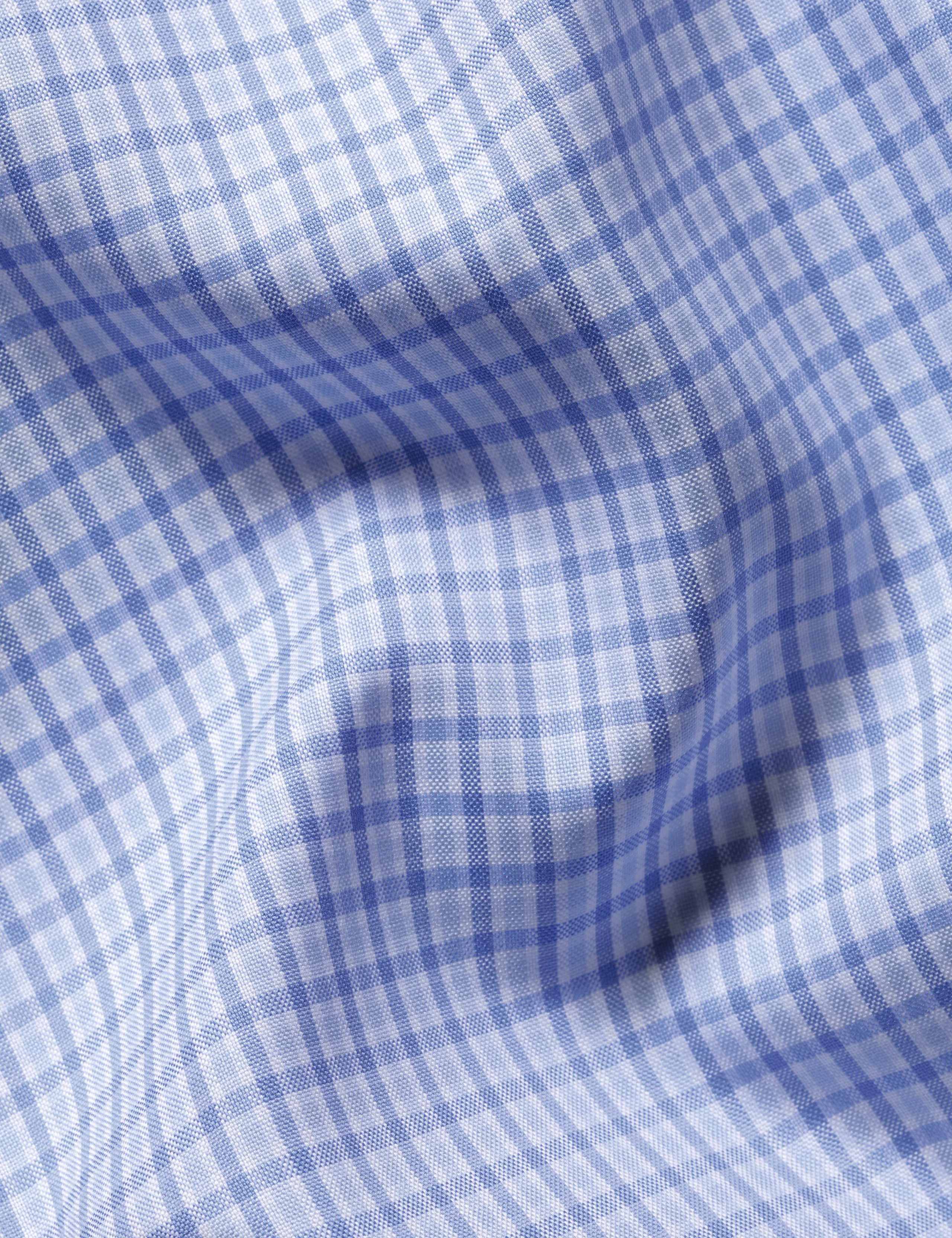 Slim Fit Non Iron Pure Cotton Check Shirt 5 of 6