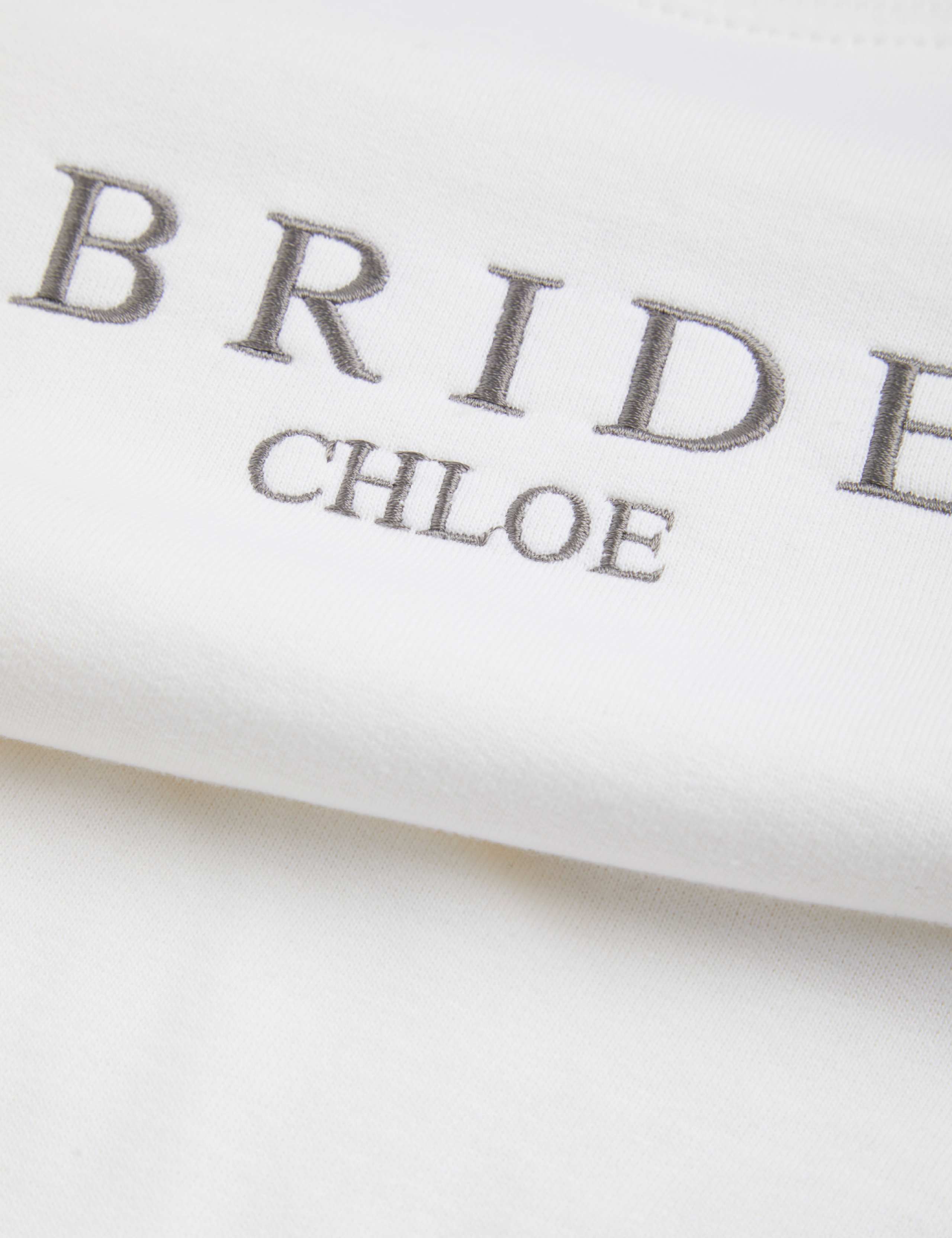 Personalised Bride Sweatshirt 2 of 3