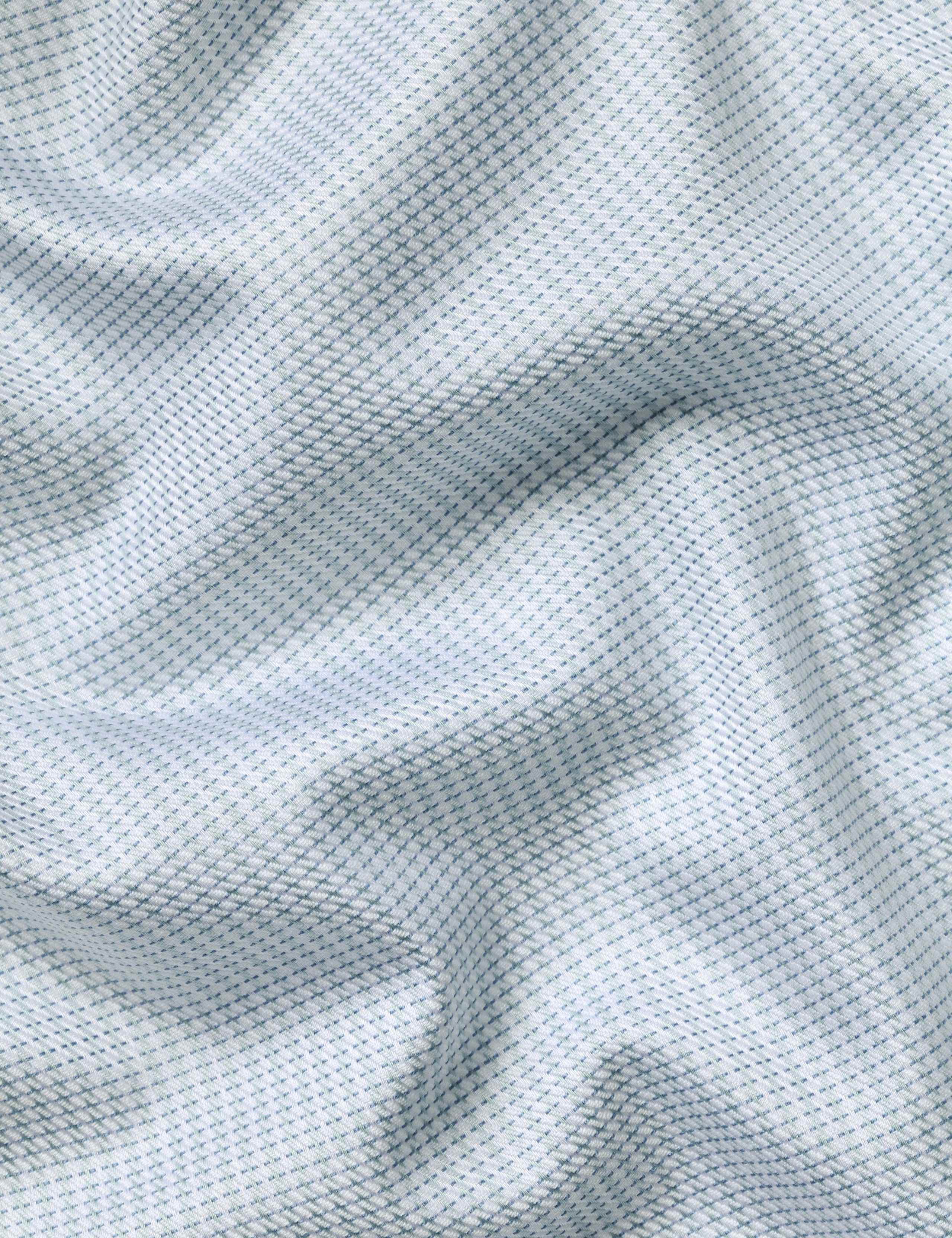 Slim Fit Non Iron Pure Cotton Puppytooth Shirt 7 of 7