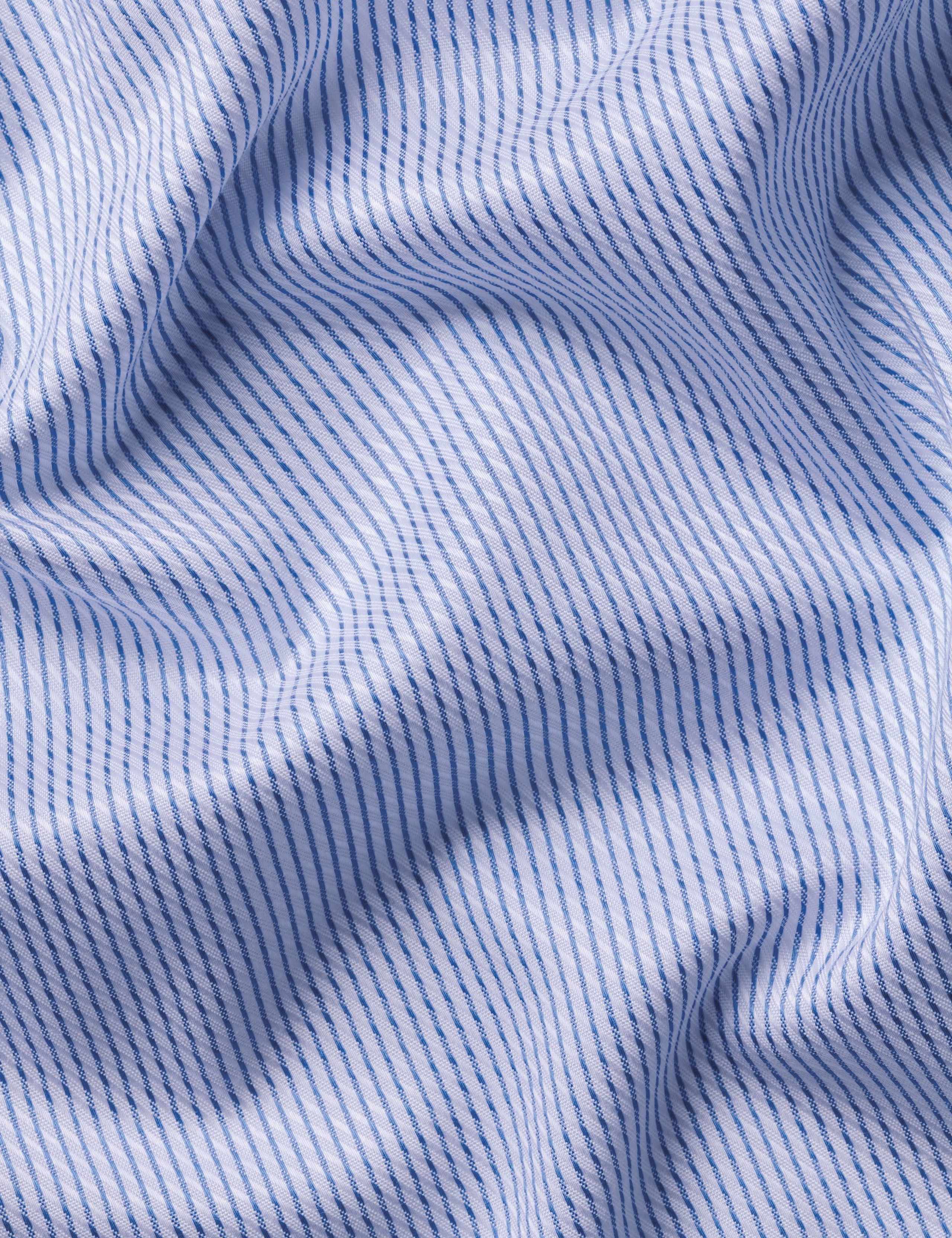 Slim Fit Non Iron Pure Cotton Striped Shirt 4 of 6