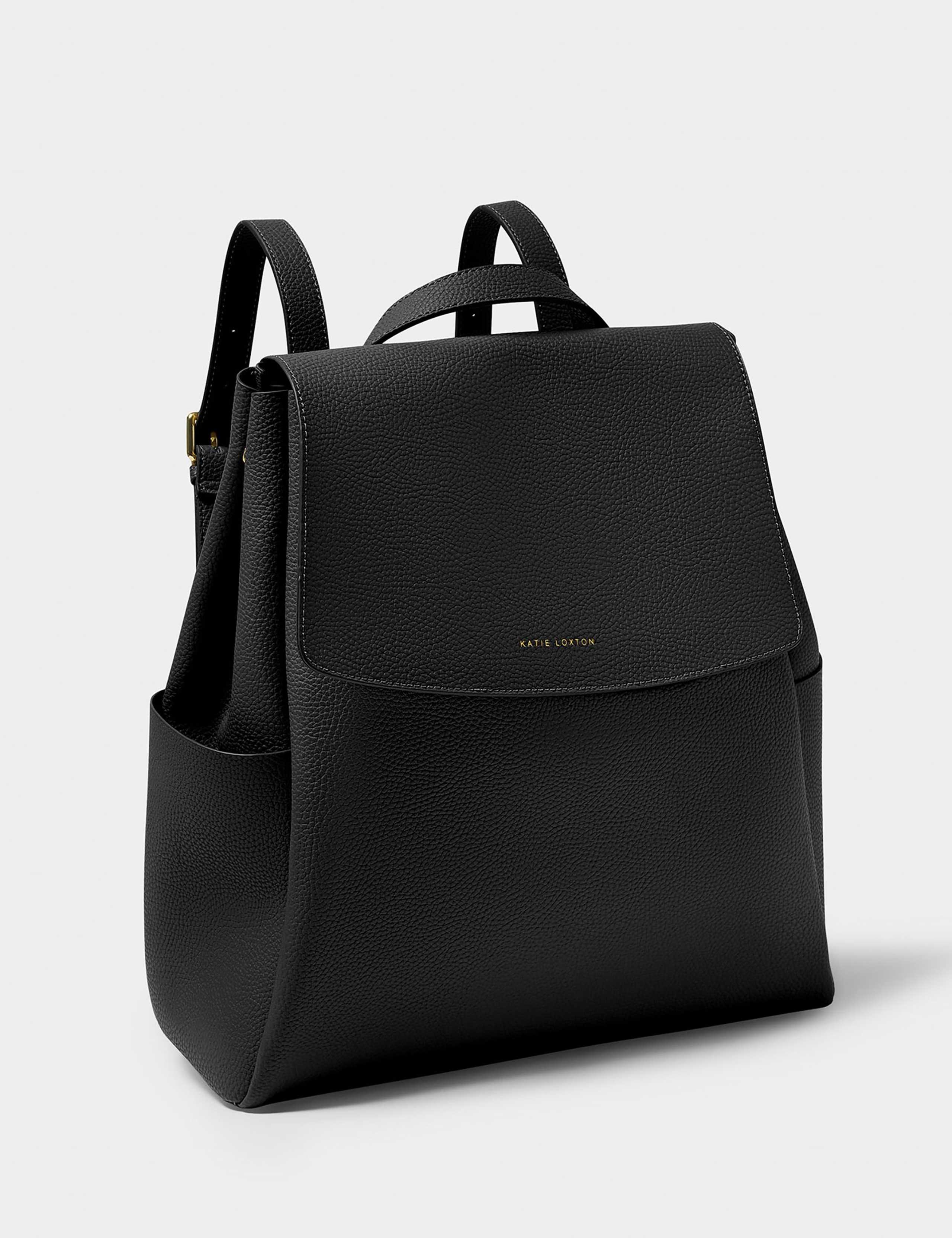Faux Leather Large Backpack 3 of 7