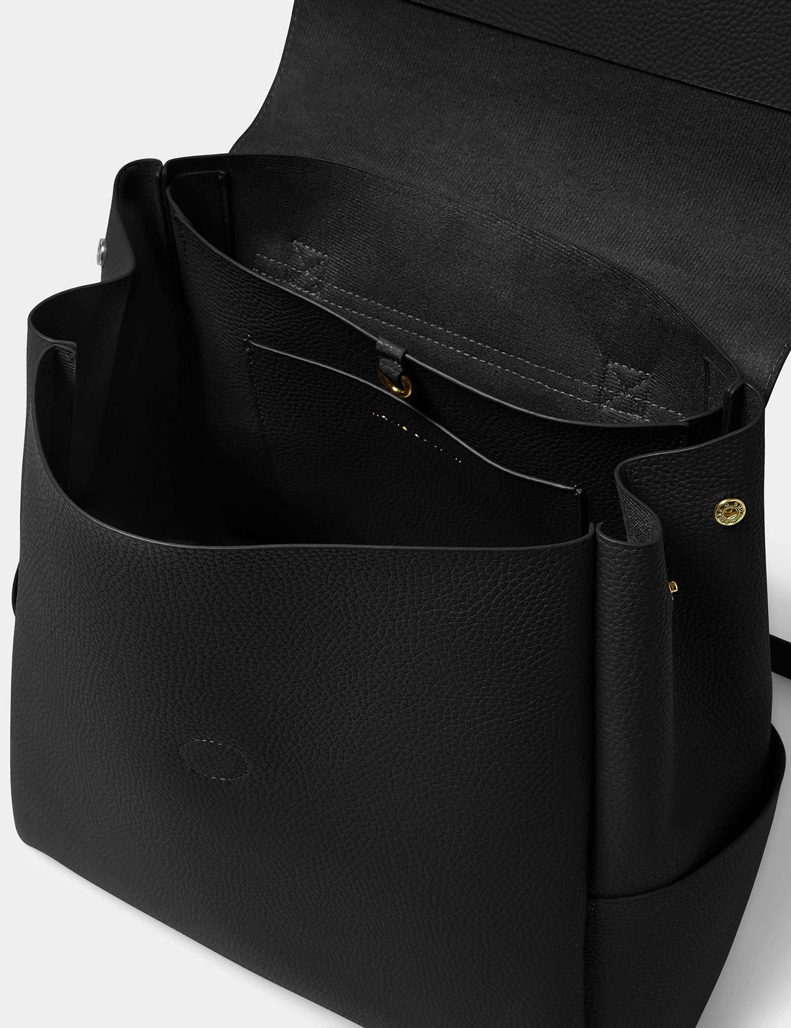 Faux Leather Large Backpack 5 of 7