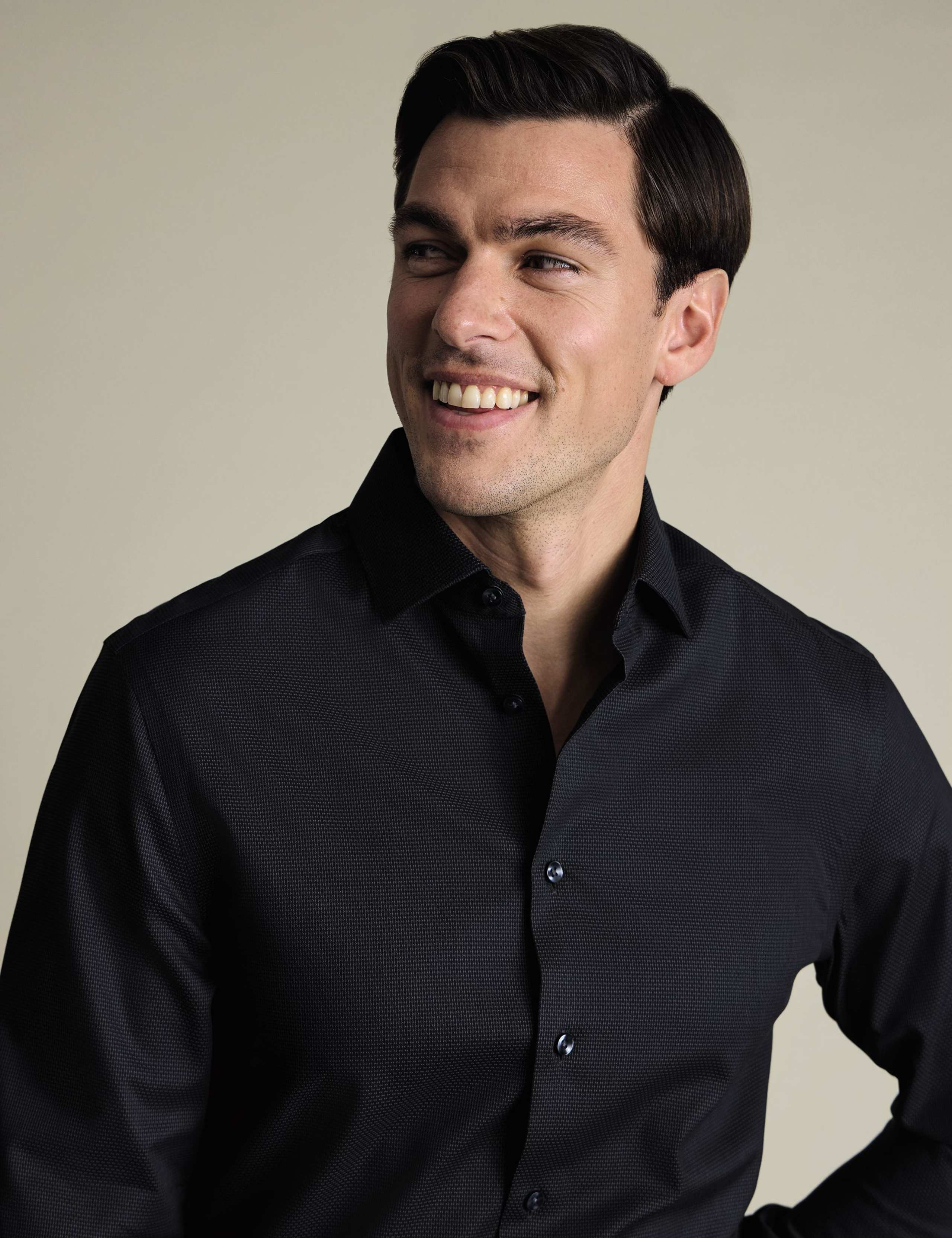 Slim Fit Non Iron Pure Cotton Shirt 2 of 6