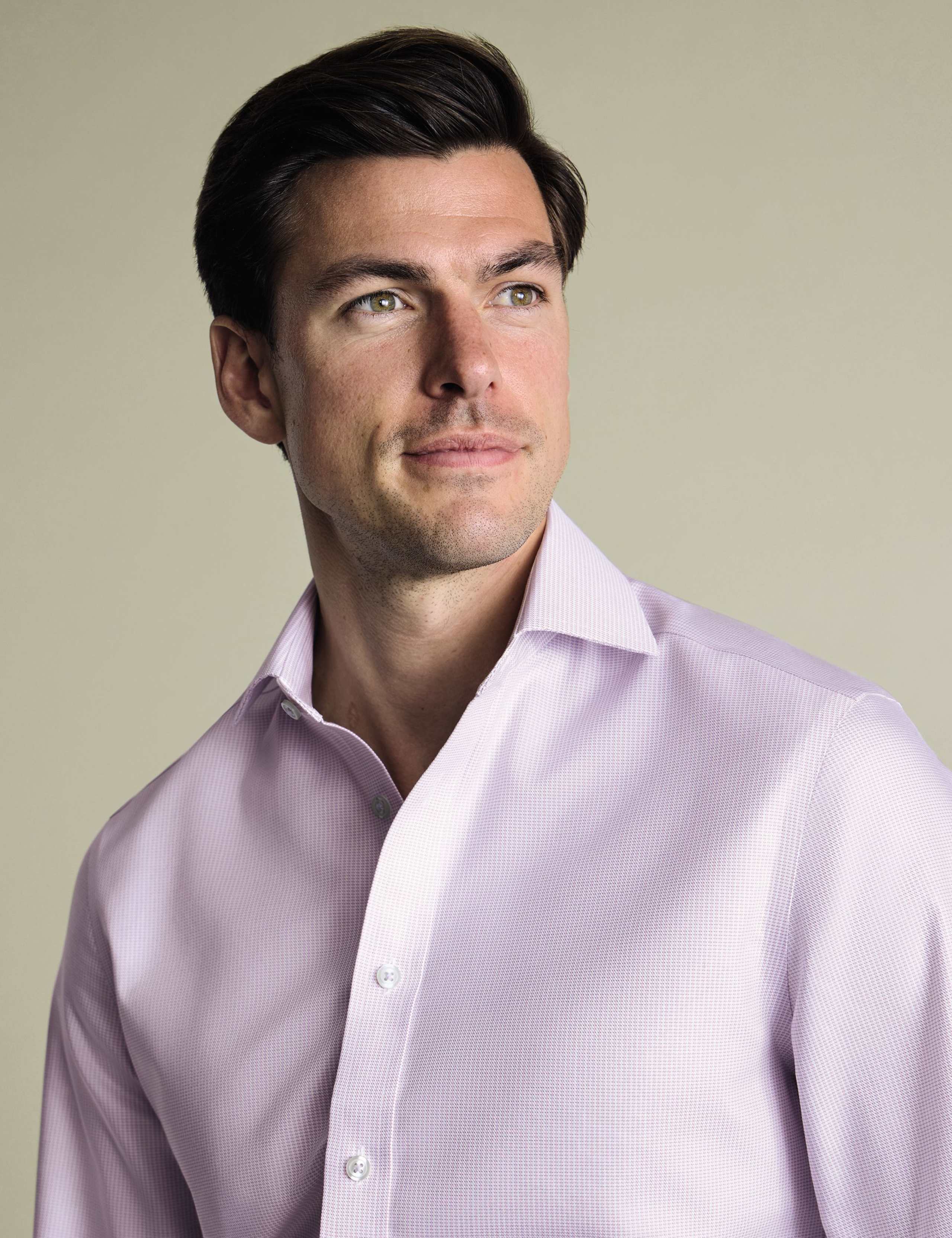 Slim Fit Non Iron Pure Cotton Shirt 2 of 6