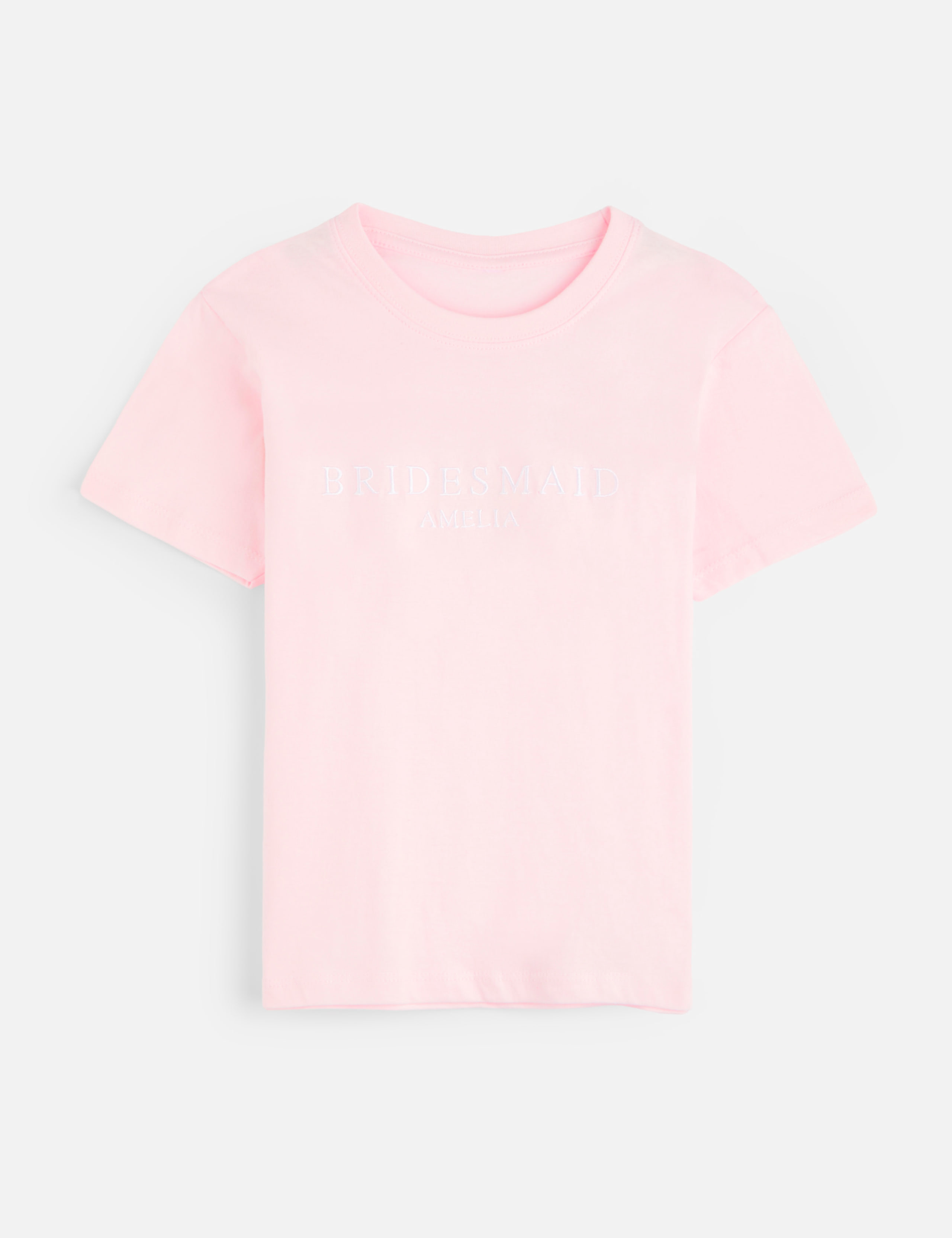 Personalised Kids Bridesmaid T-Shirt (3-12 Yrs) 1 of 4