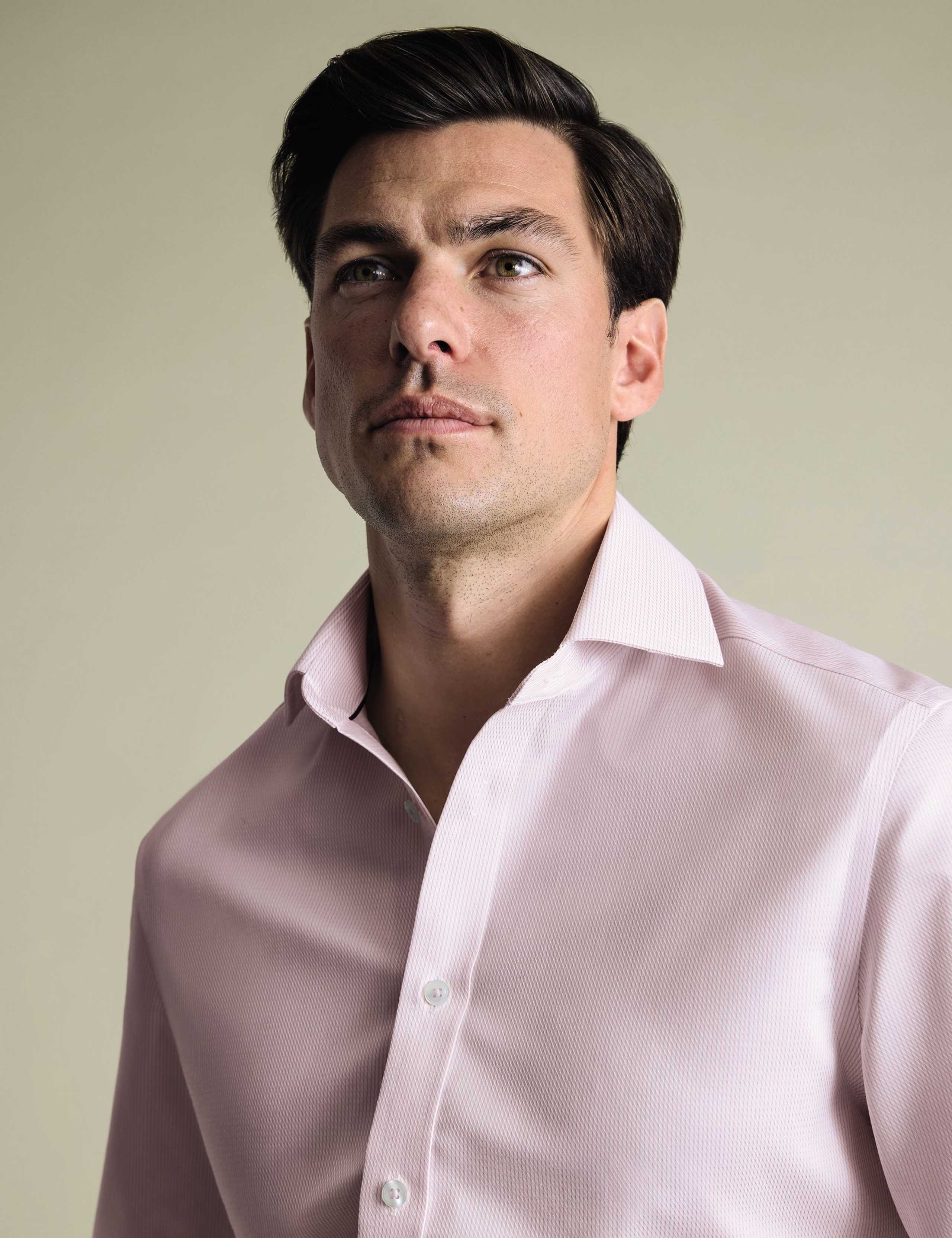 Slim Fit Non Iron Pure Cotton Shirt 2 of 6