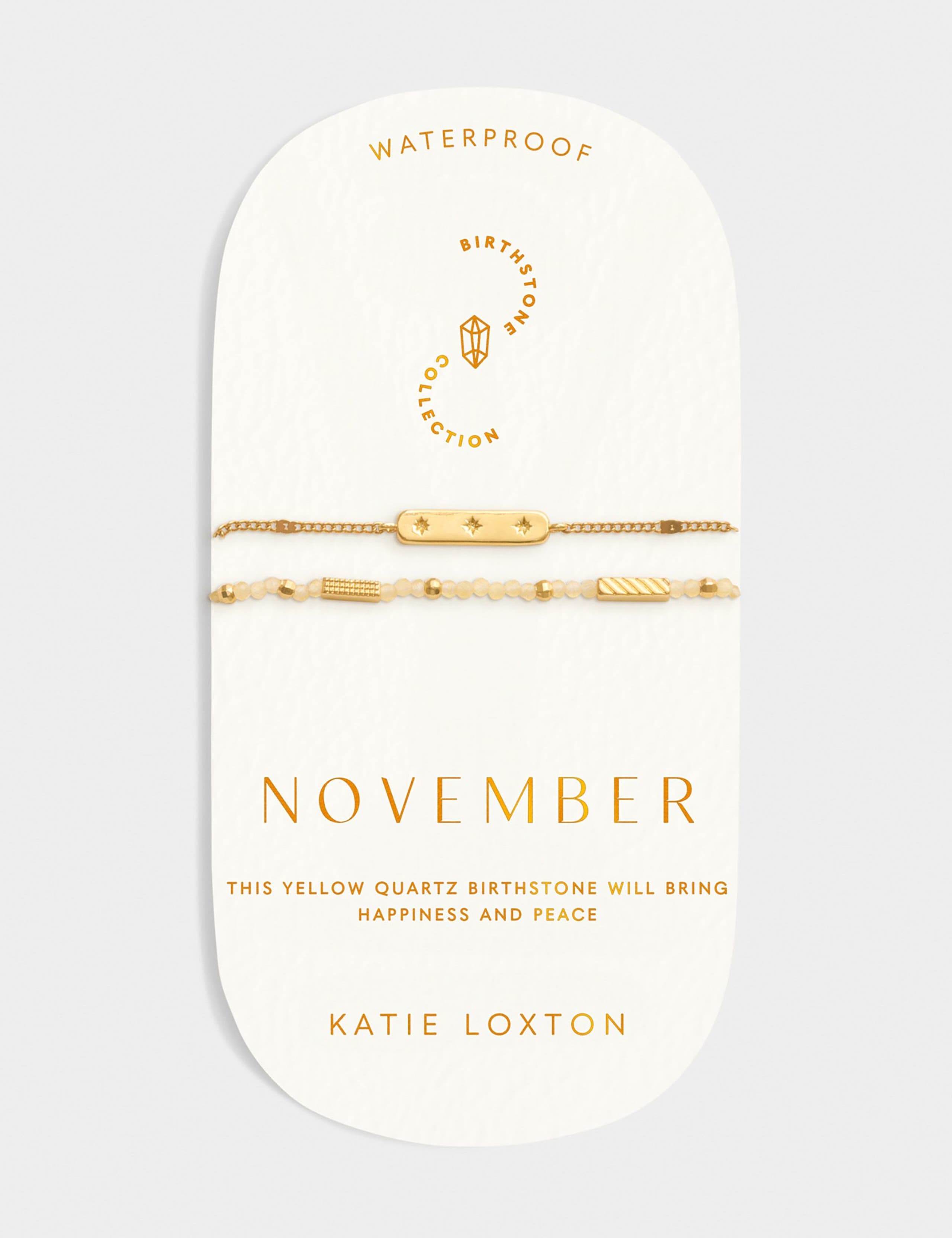 November Waterproof Birthstone Bracelet 5 of 5