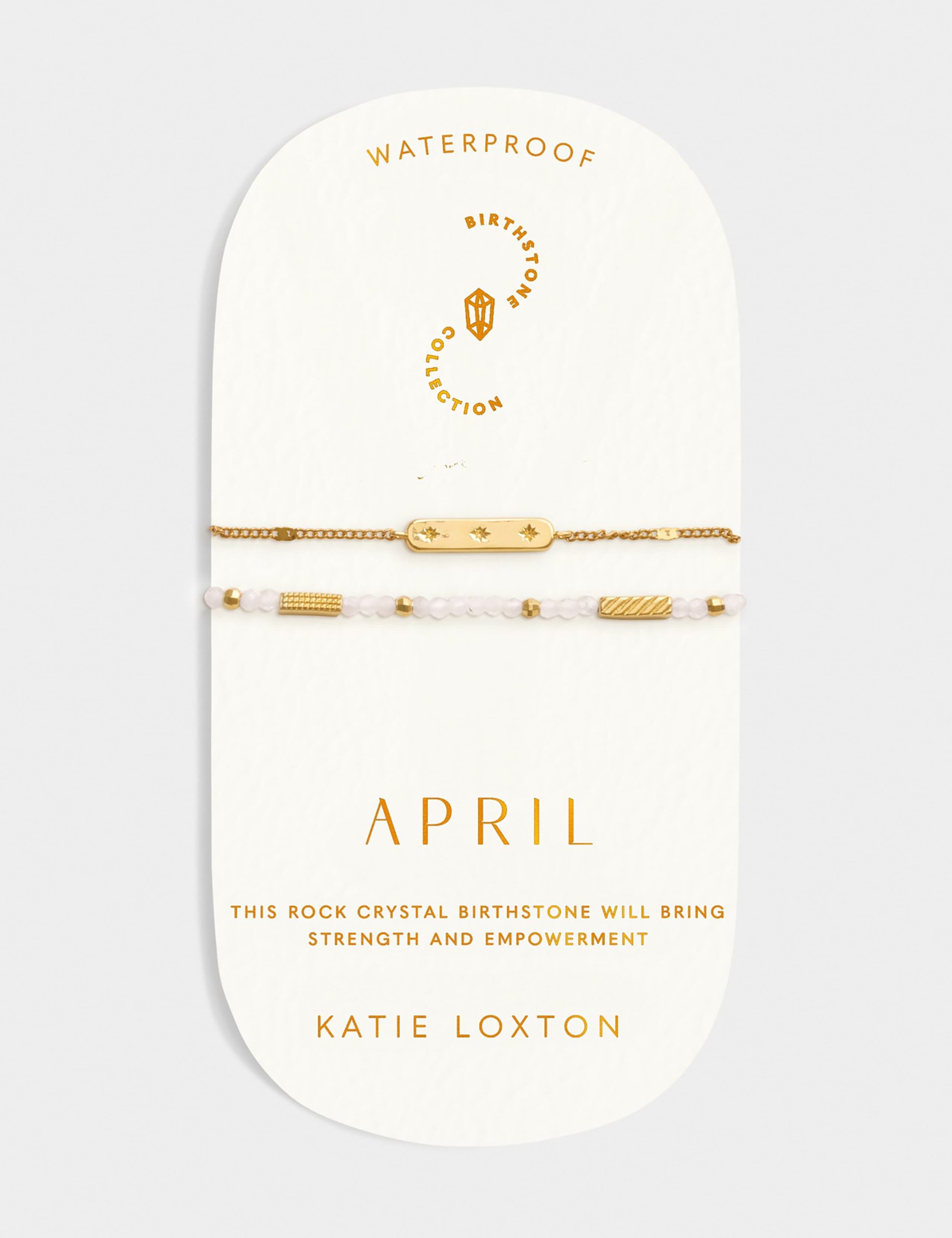 April Waterproof Birthstone Bracelet 4 of 5