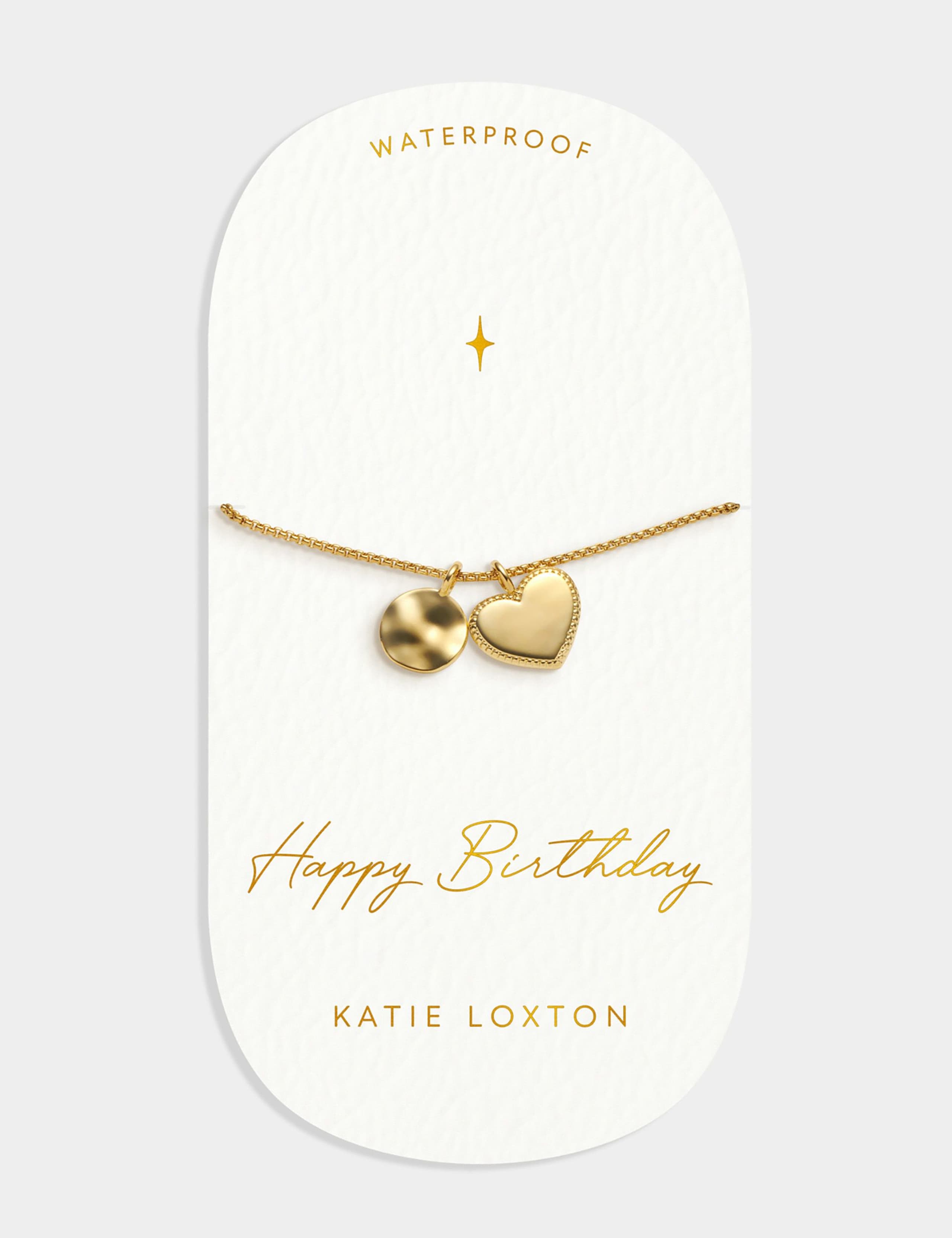 Birthday Gold Plated Waterproof Bracelet 4 of 5