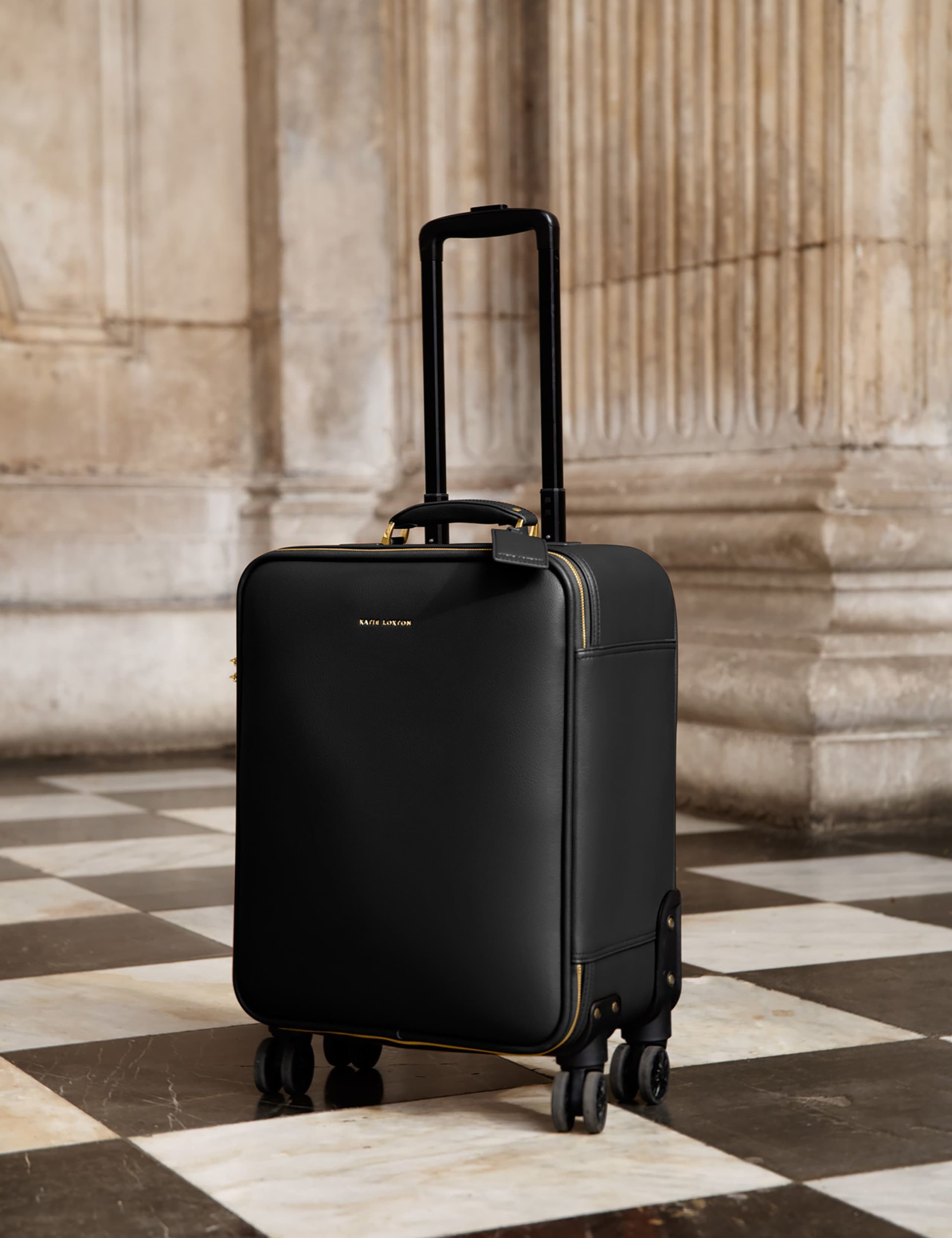 Personalised 4 Wheel Soft Cabin Suitcase 1 of 7
