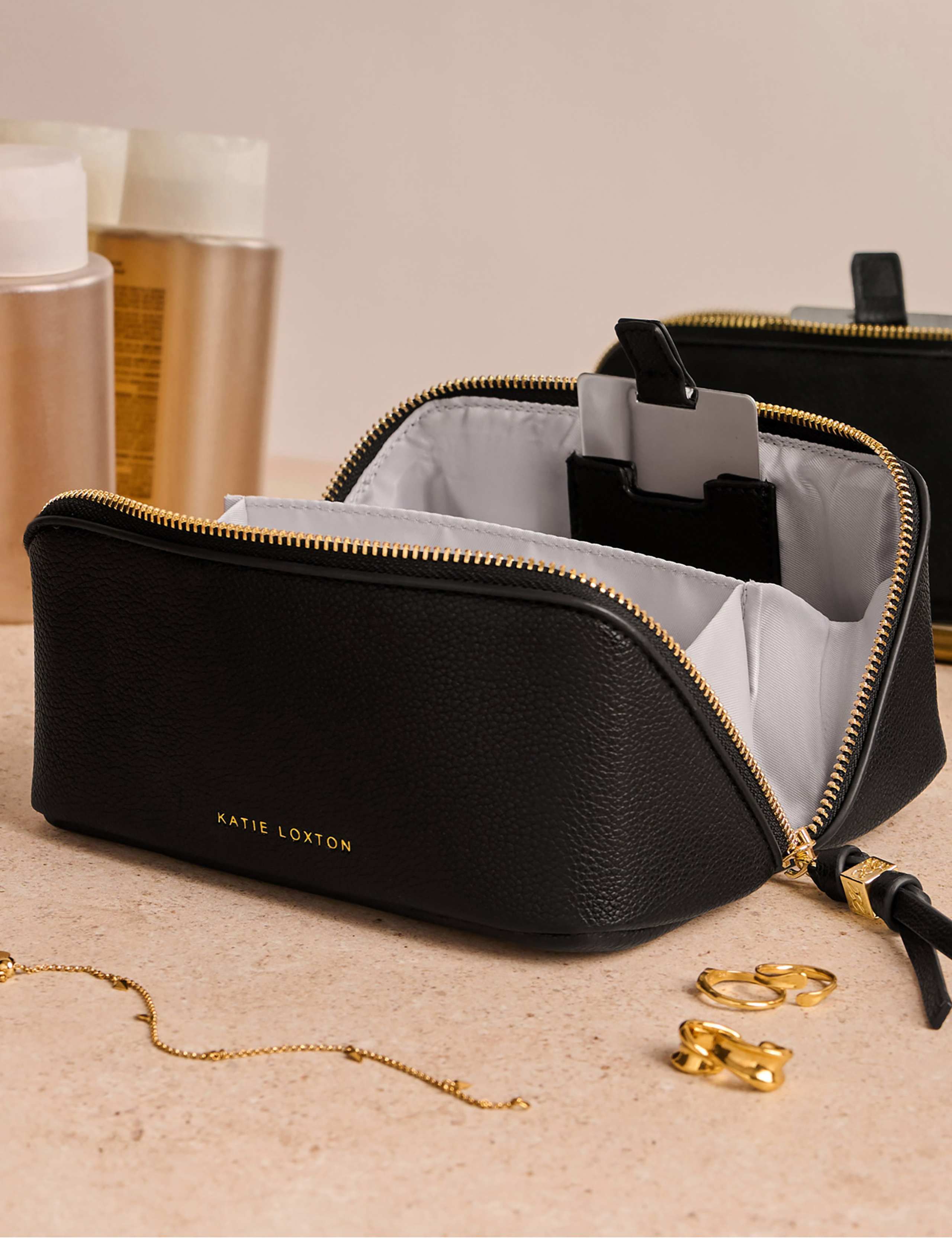 Personalised Faux Leather Make-Up Bag 2 of 6