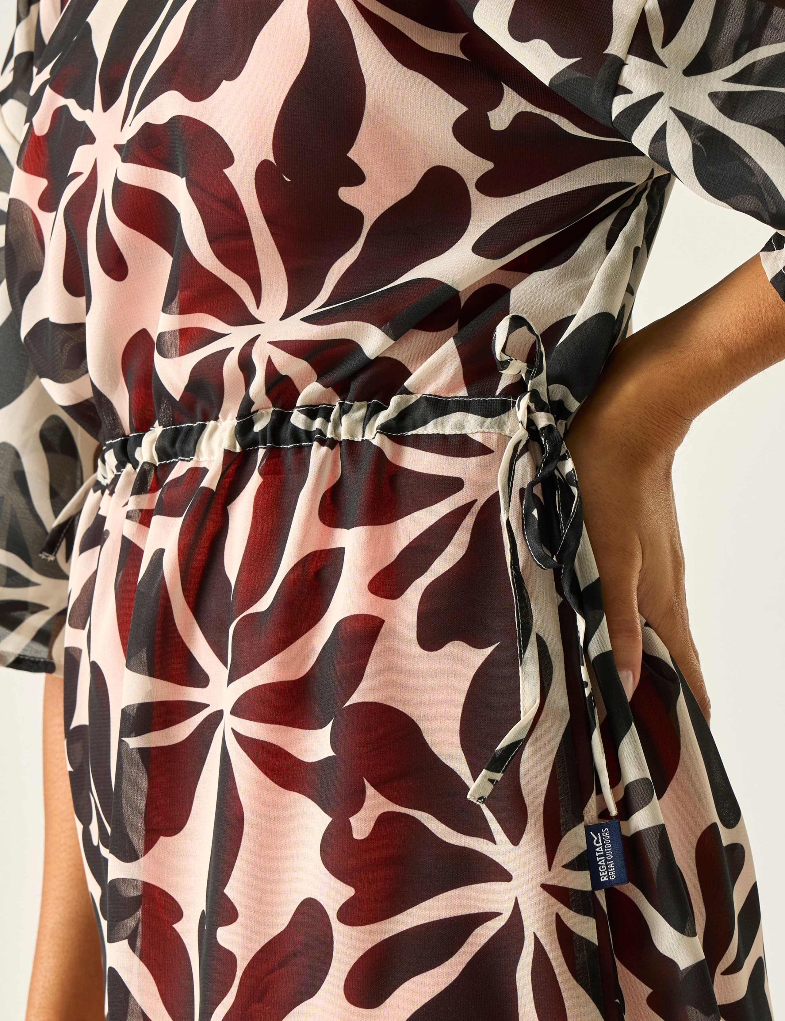 Avorno Printed Midaxi Beach Dress 7 of 8