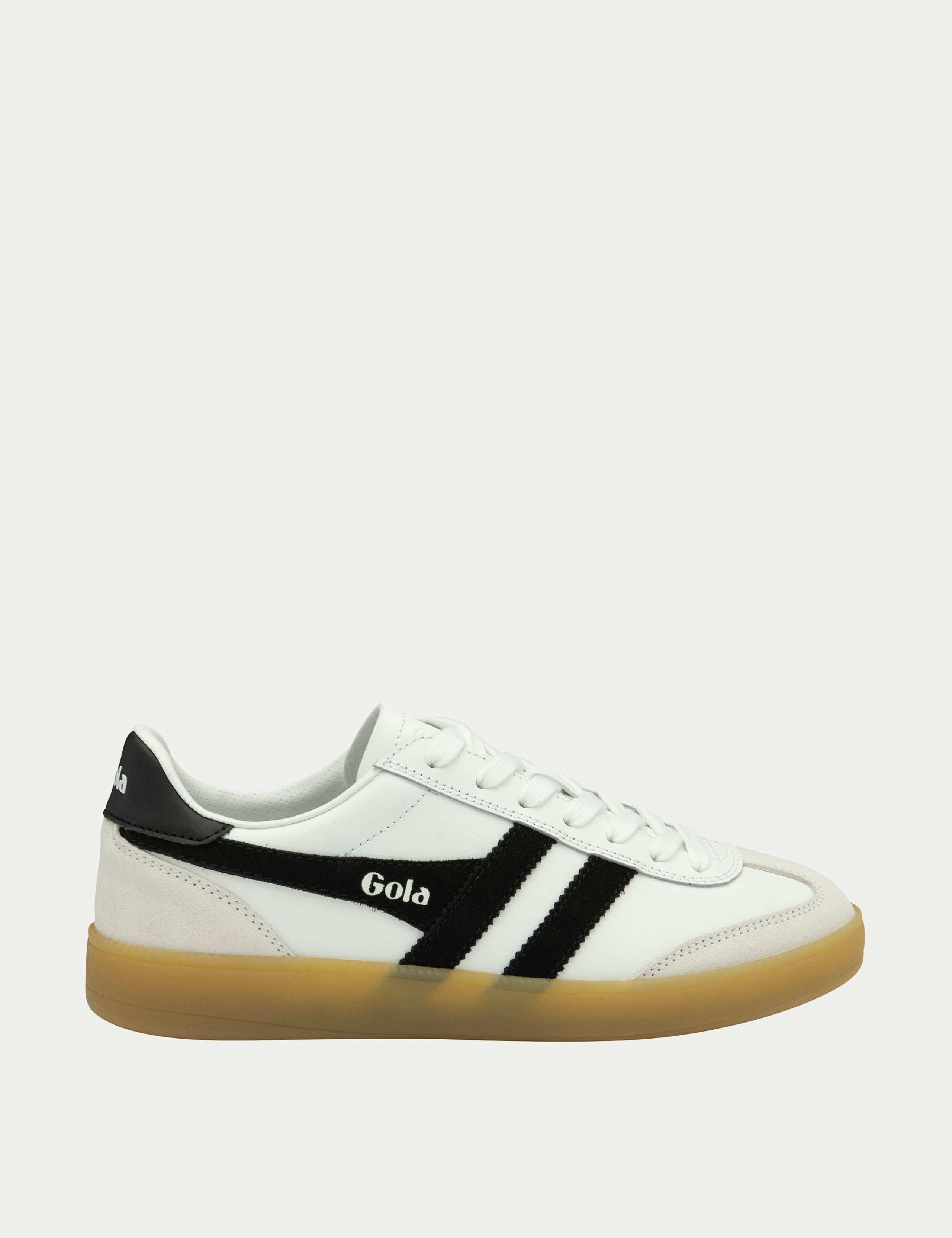 Viper Leather Colour Block Trainers 1 of 5