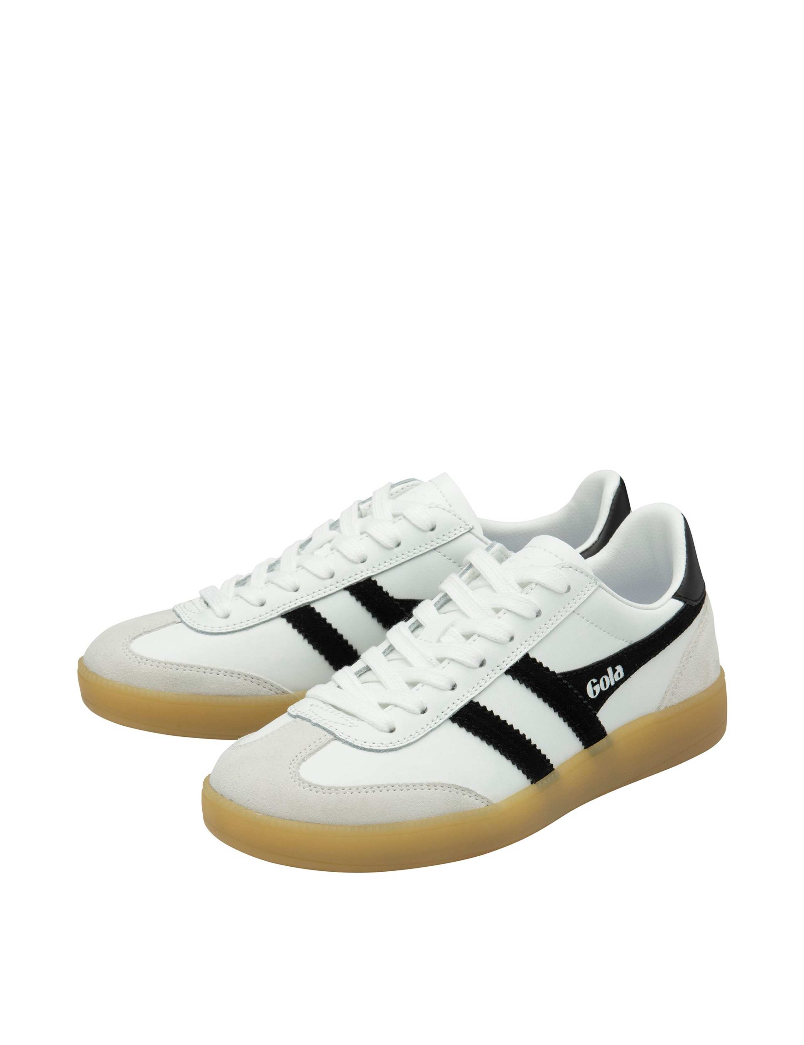 Viper Leather Colour Block Trainers 3 of 5