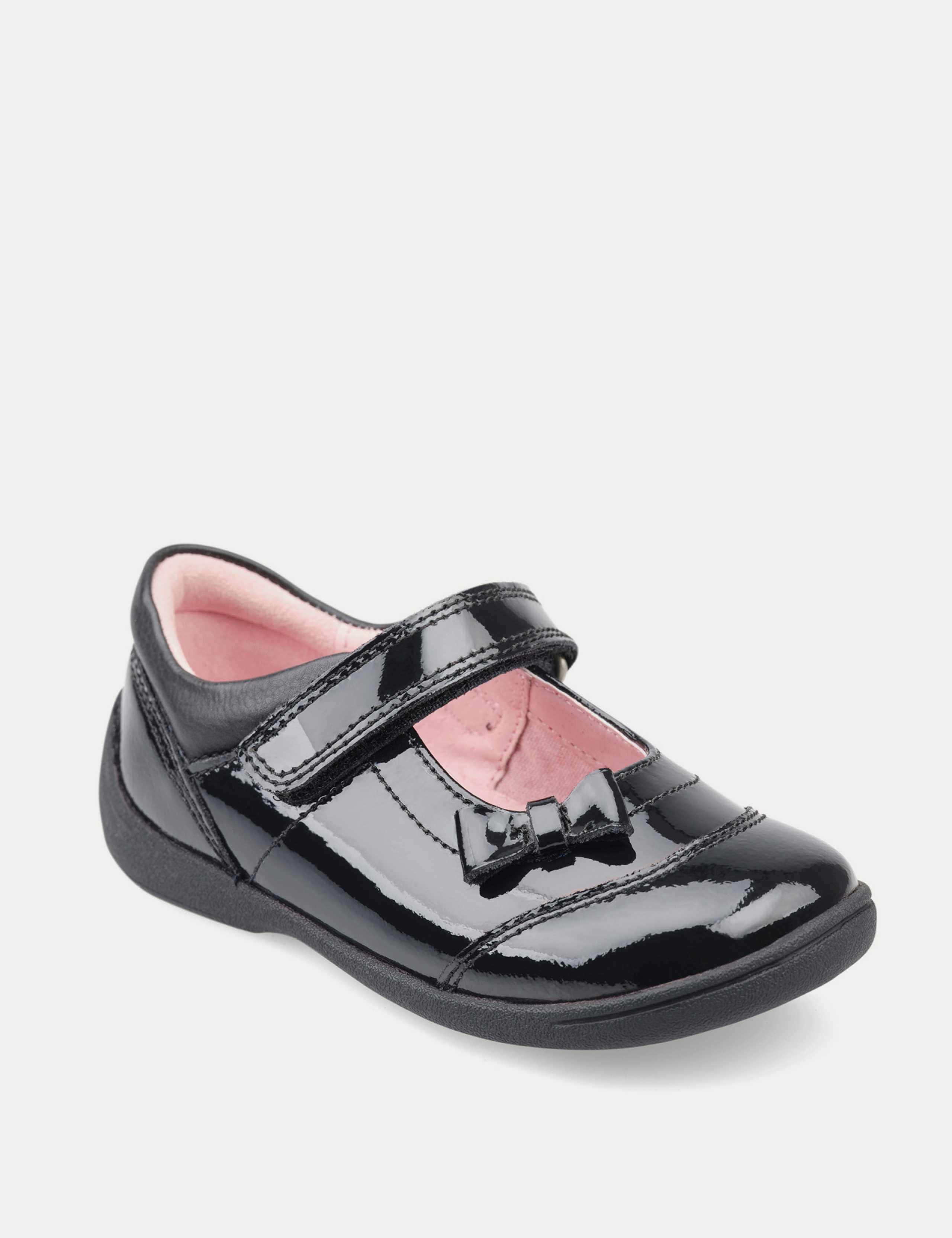 Kids' Patent Leather Schoolwear Shoes (3 Small - 10.5 Small) 2 of 4