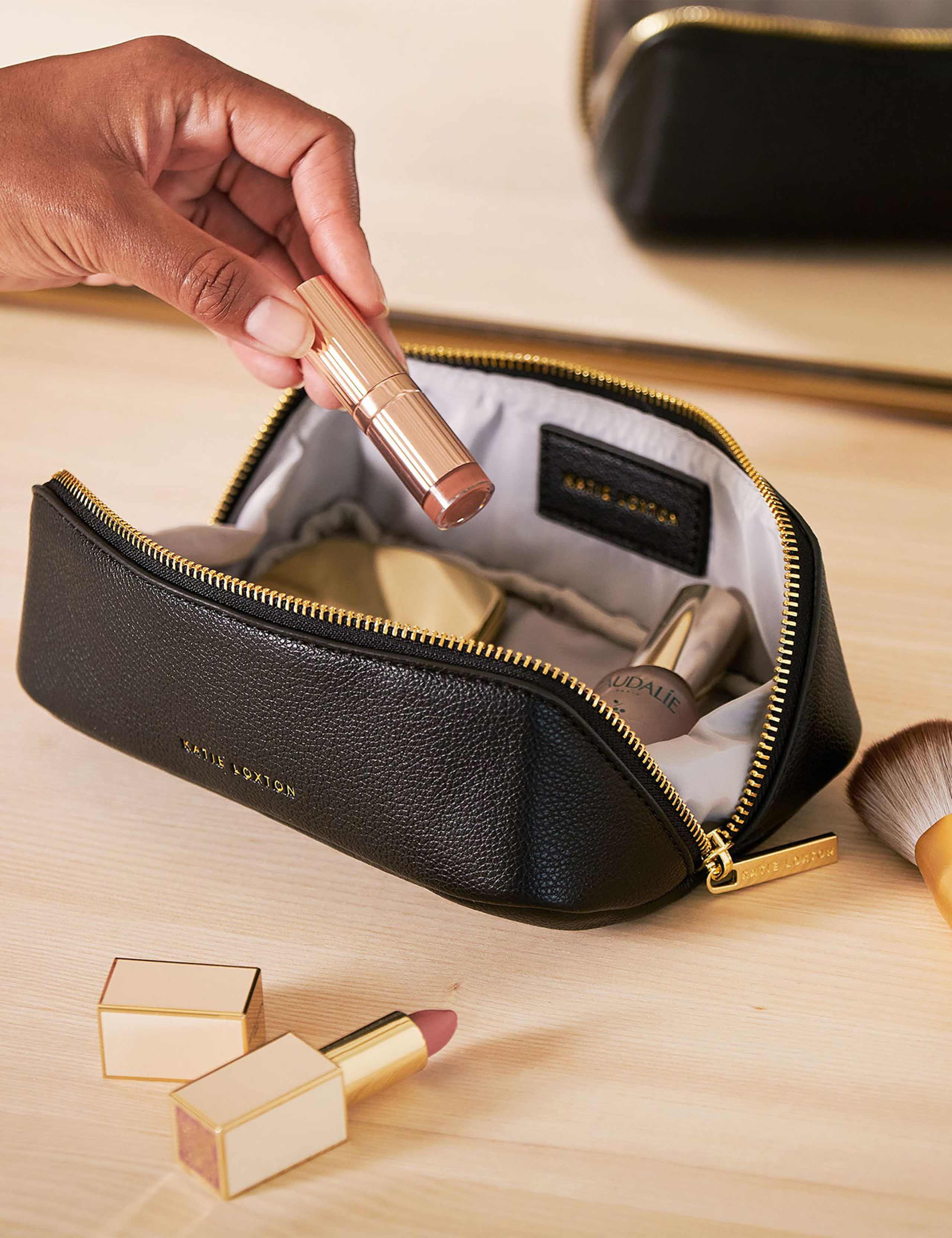 Personalised Small Faux Leather Make-Up Bag 2 of 6