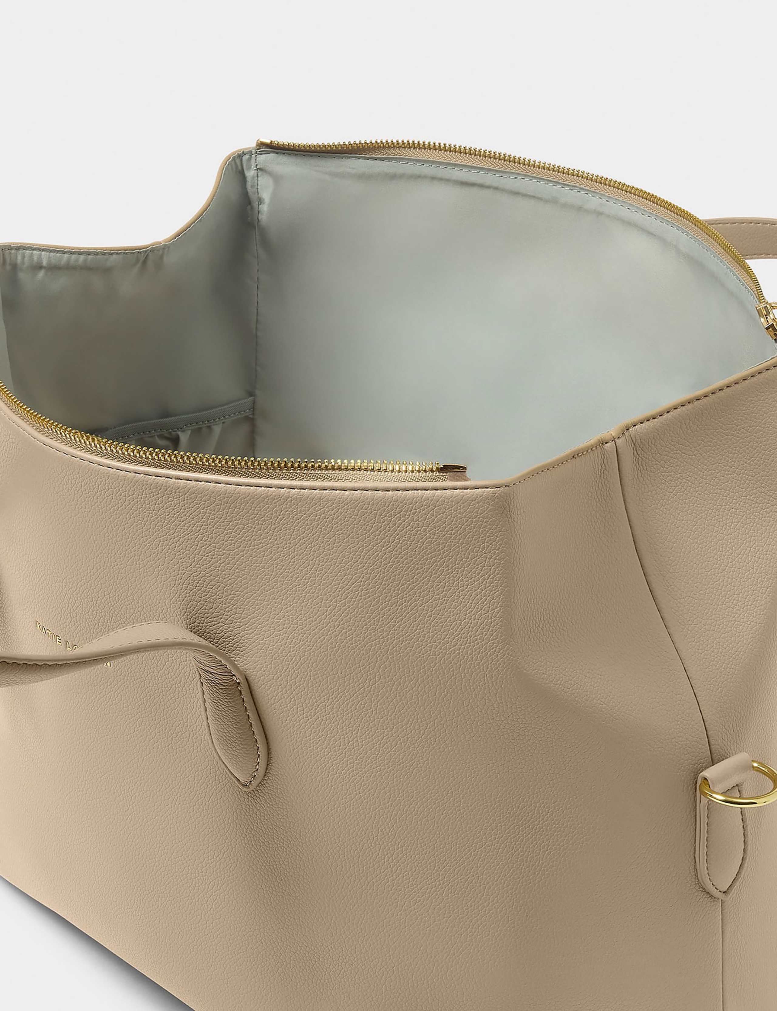 Personalised Faux Leather Weekend Bag 5 of 8