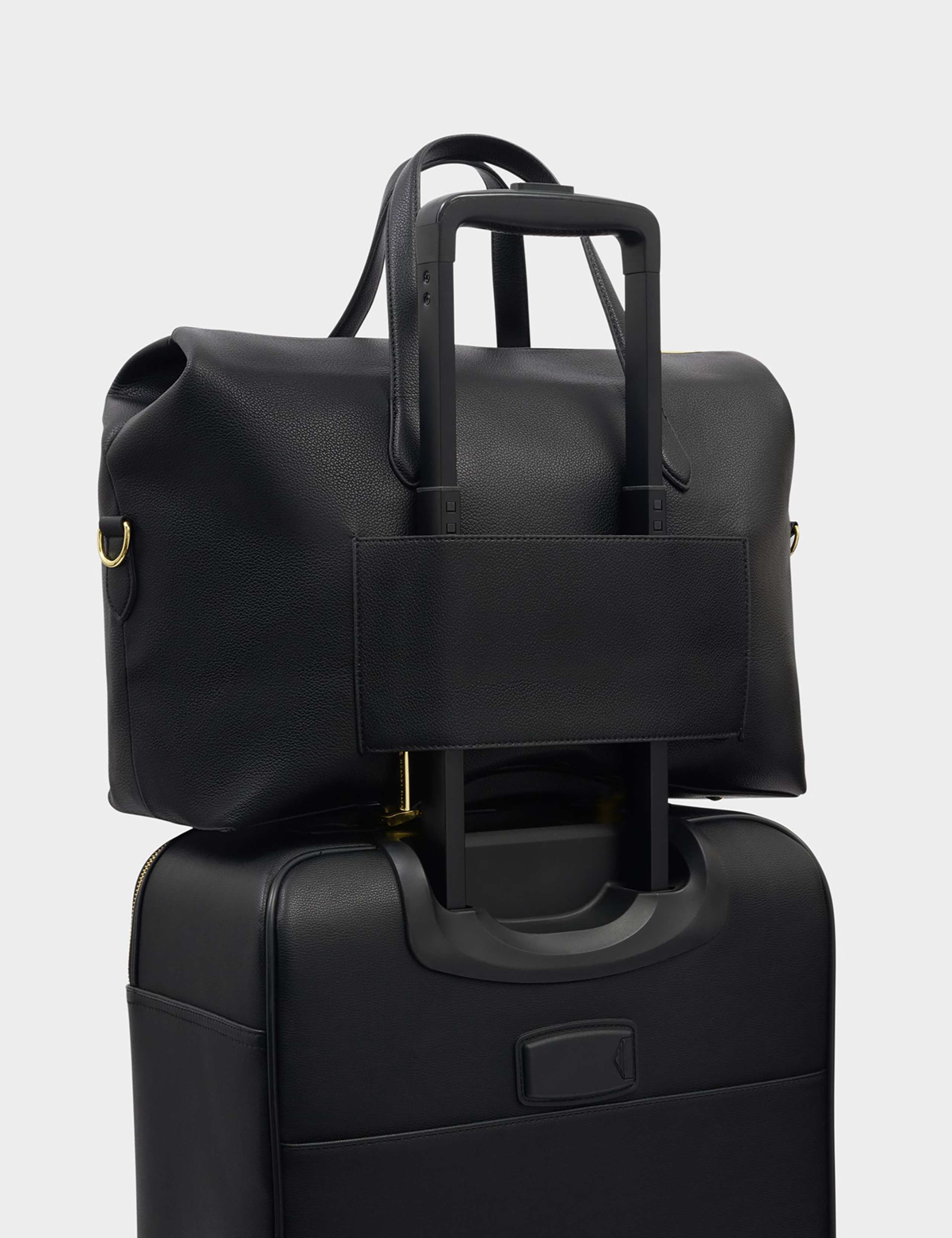 Personalised Faux Leather Weekend Bag 7 of 8