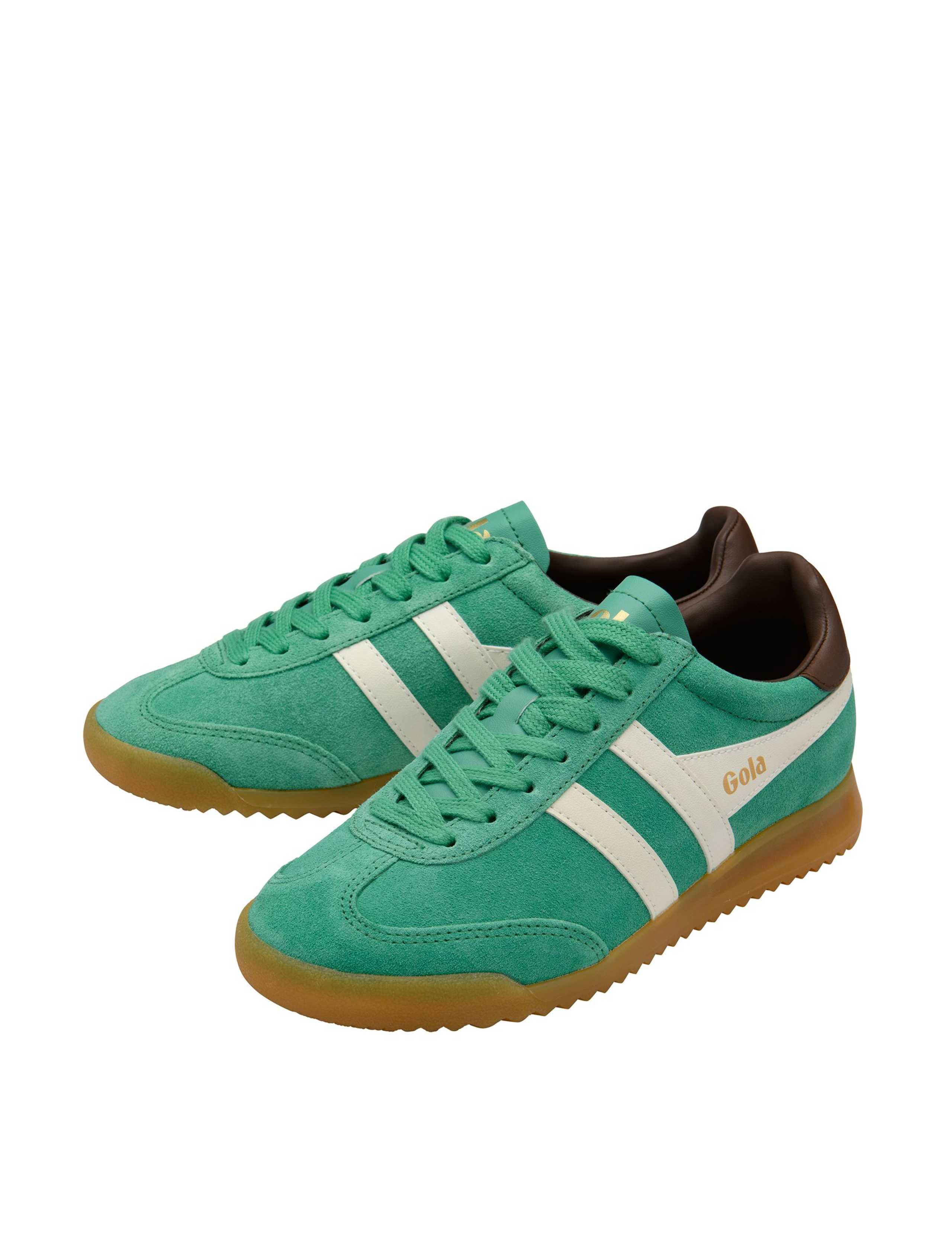 Torpedo Suede Colour Block Trainers 3 of 5