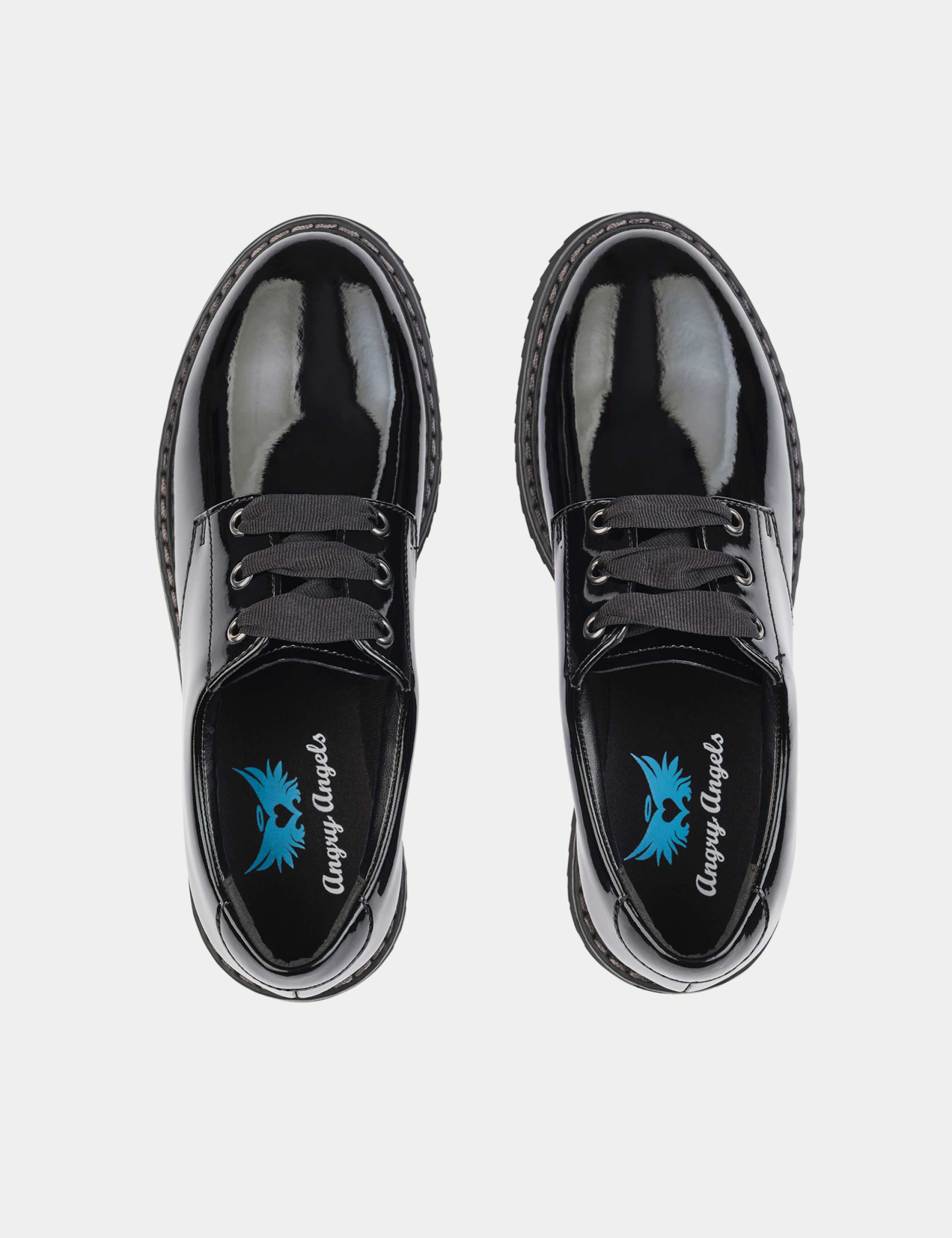 Kids' Patent Leather Schoolwear Shoes (12.5 Small - 9 Large) 3 of 6