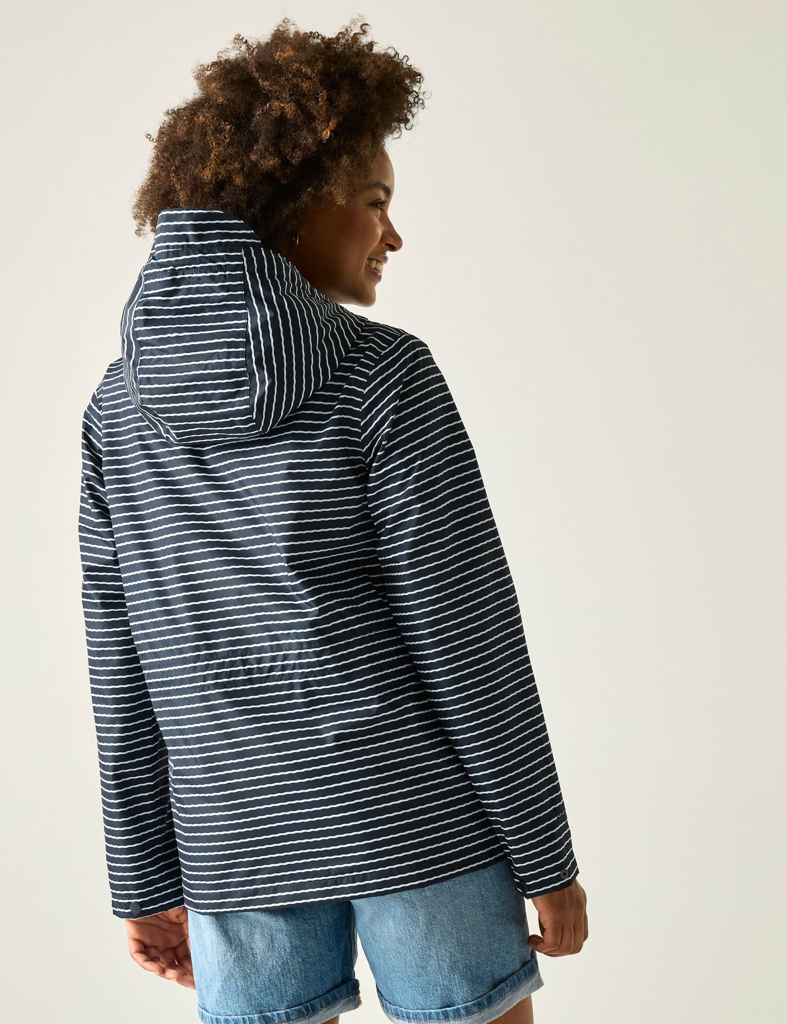 Bayletta Waterproof Lightweight Striped Jacket 6 of 7