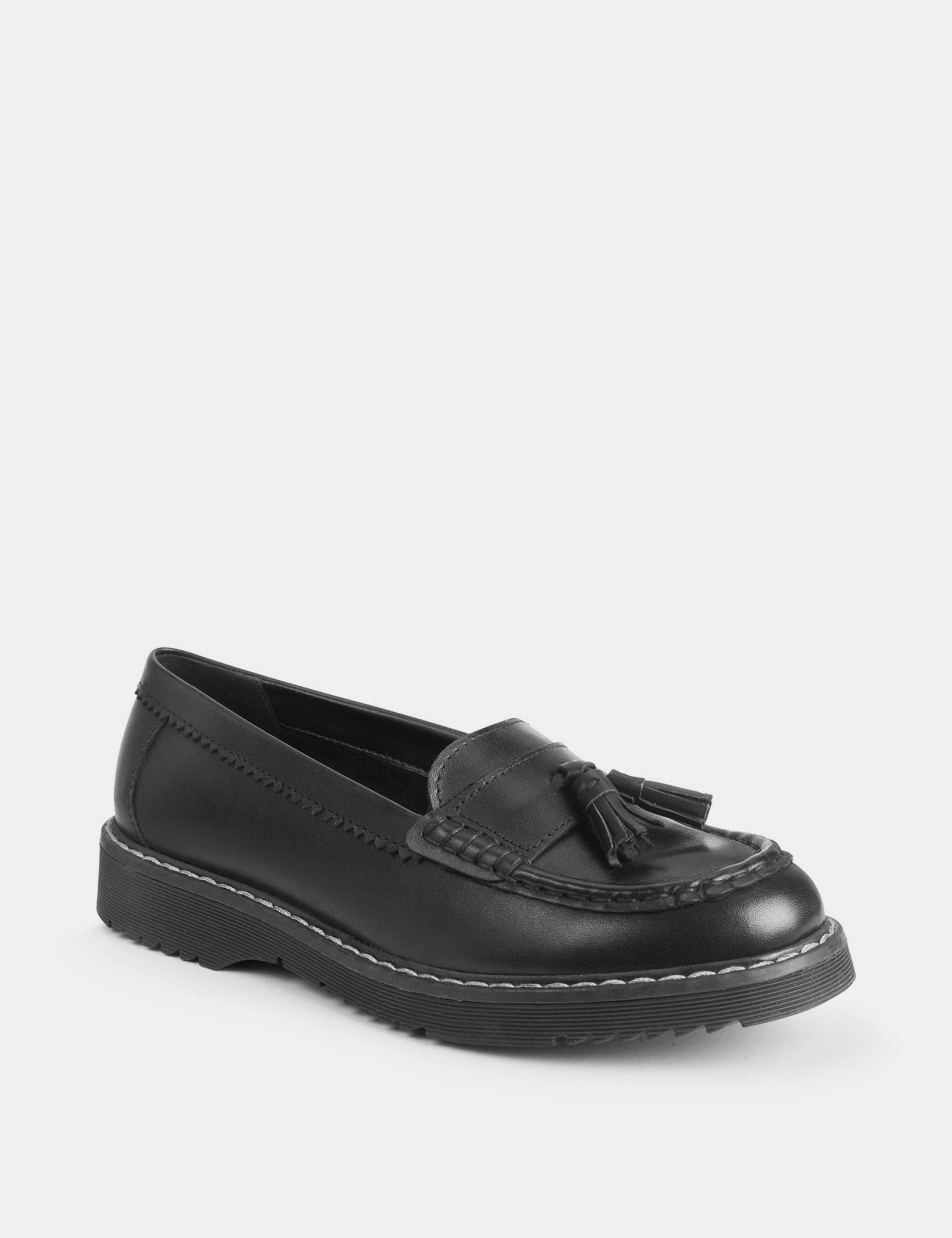 Kids' Leather Schoolwear Shoes (1 Large - 9 Large) 2 of 6