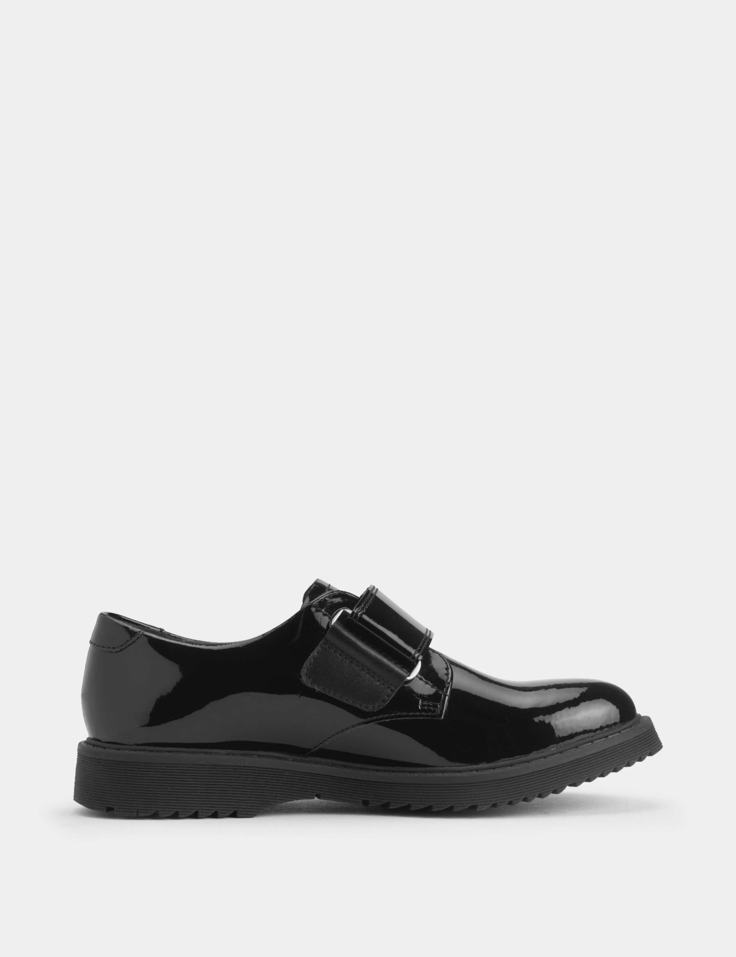 Kids' Patent Leather Riptape Shoes (12.5 Small - 4 Large) 4 of 6