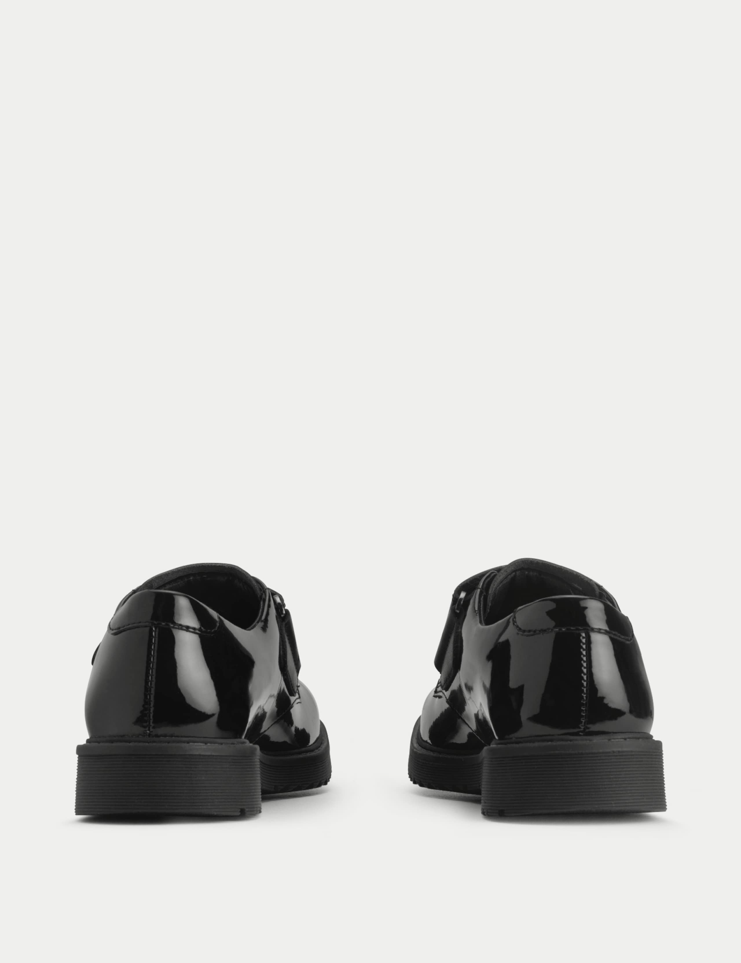 Kids' Patent Leather Riptape Shoes (12.5 Small - 4 Large) 5 of 6