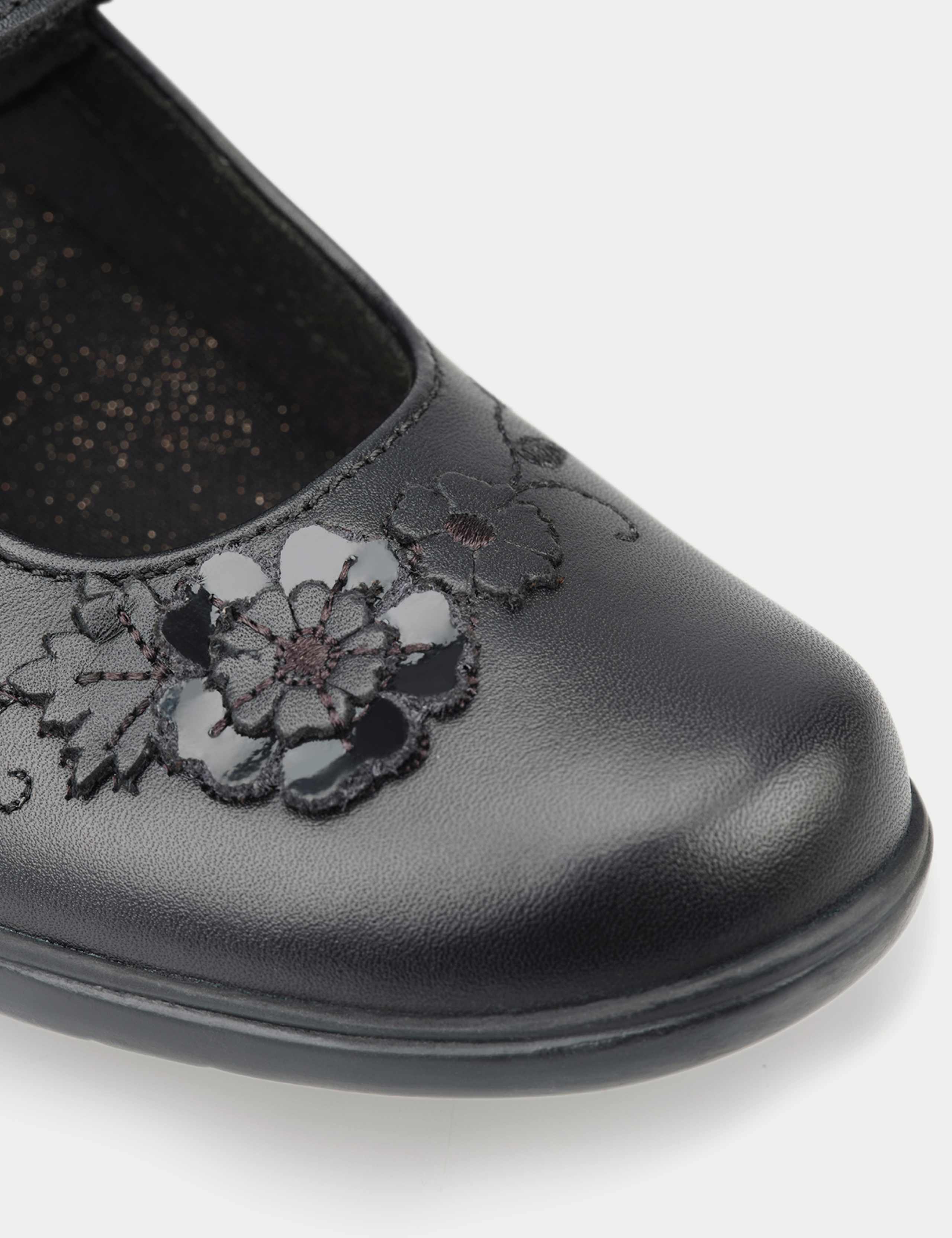 Kids' Leather Mary Jane Schoolwear Shoes (9 Small - 3½ Large) 3 of 6