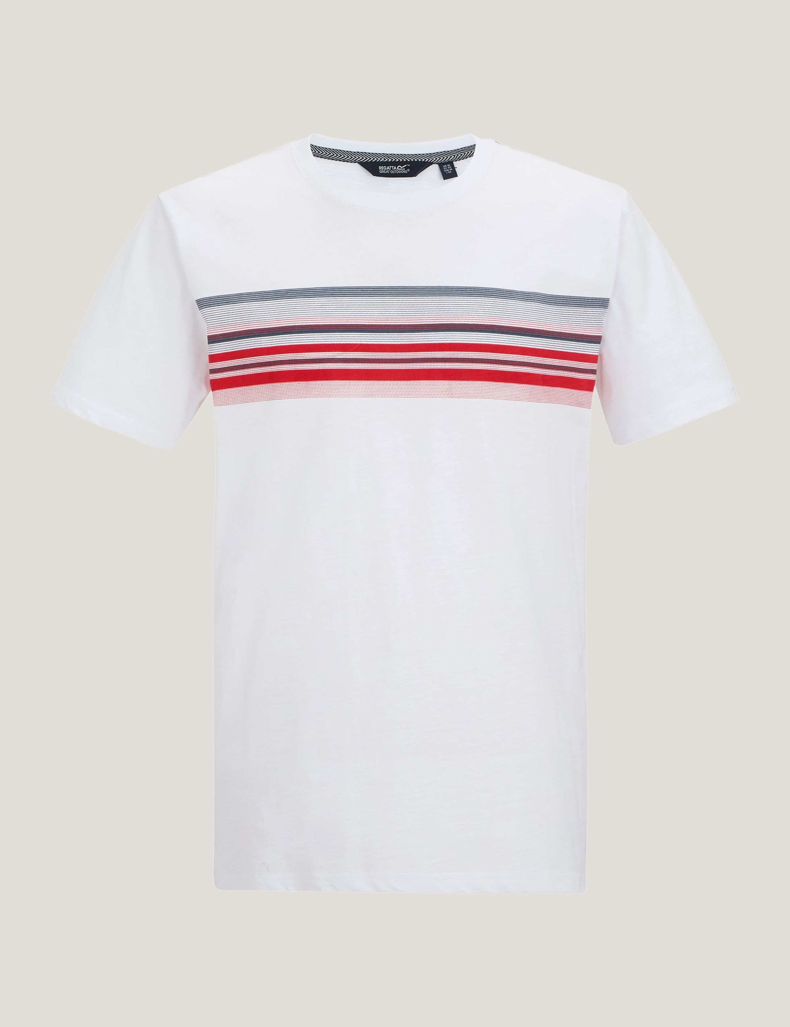 Rendro Pure Cotton Striped T-Shirt 2 of 5
