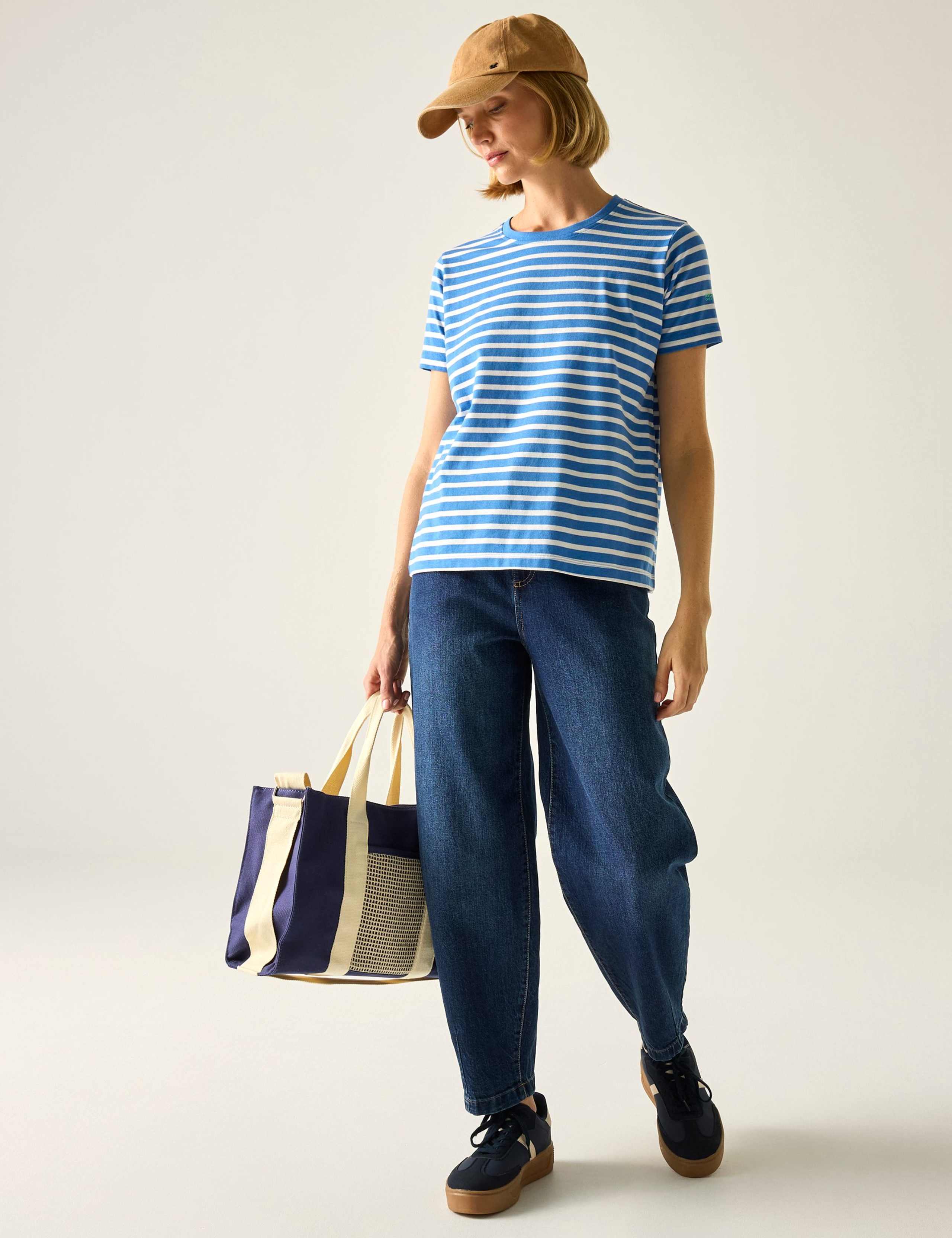 Bayletta Cotton Rich Striped T-Shirt 7 of 7