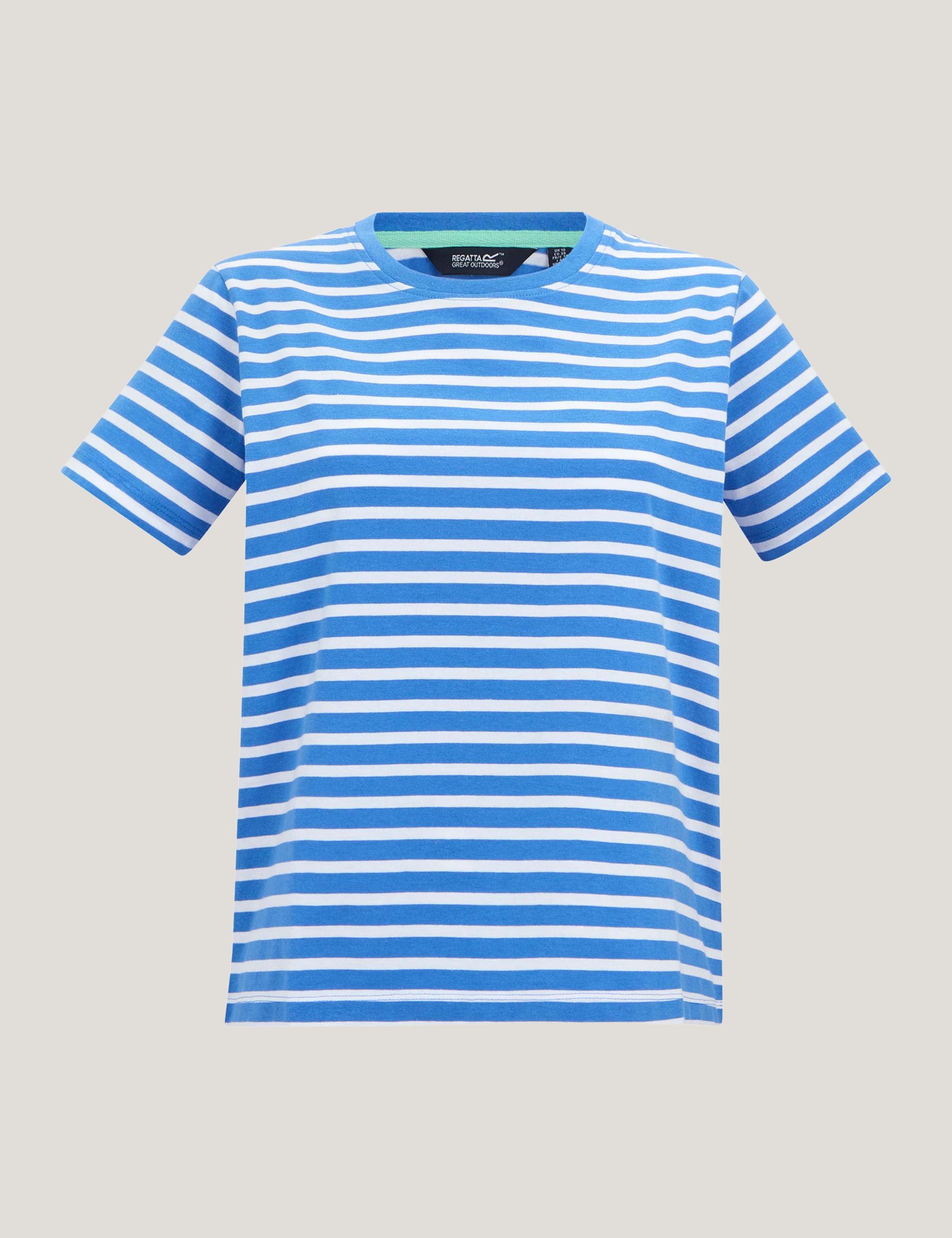 Bayletta Cotton Rich Striped T-Shirt 2 of 7