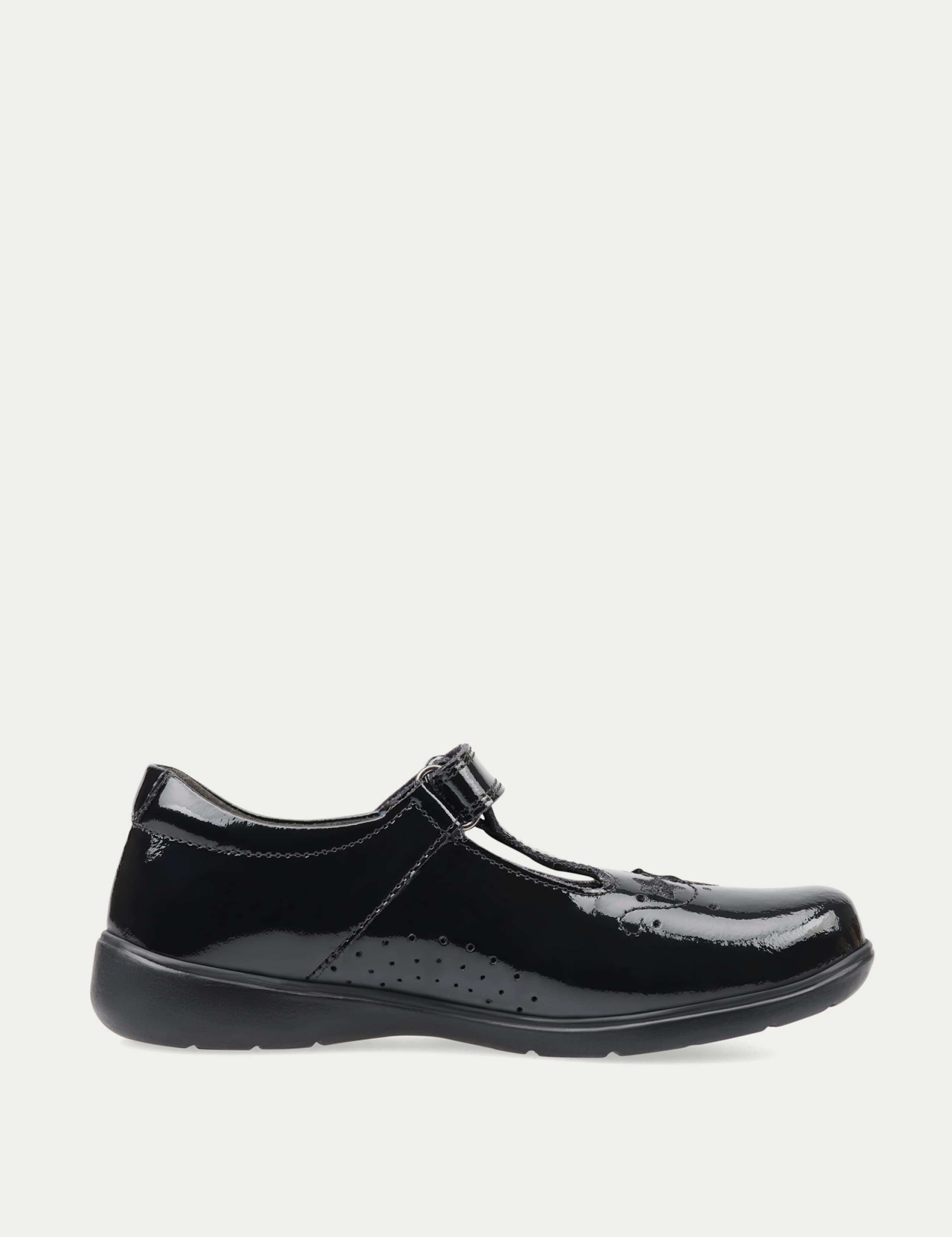 Kids' Leather T Bar Schoolwear Shoes (9 Small - 2 Large) 5 of 7