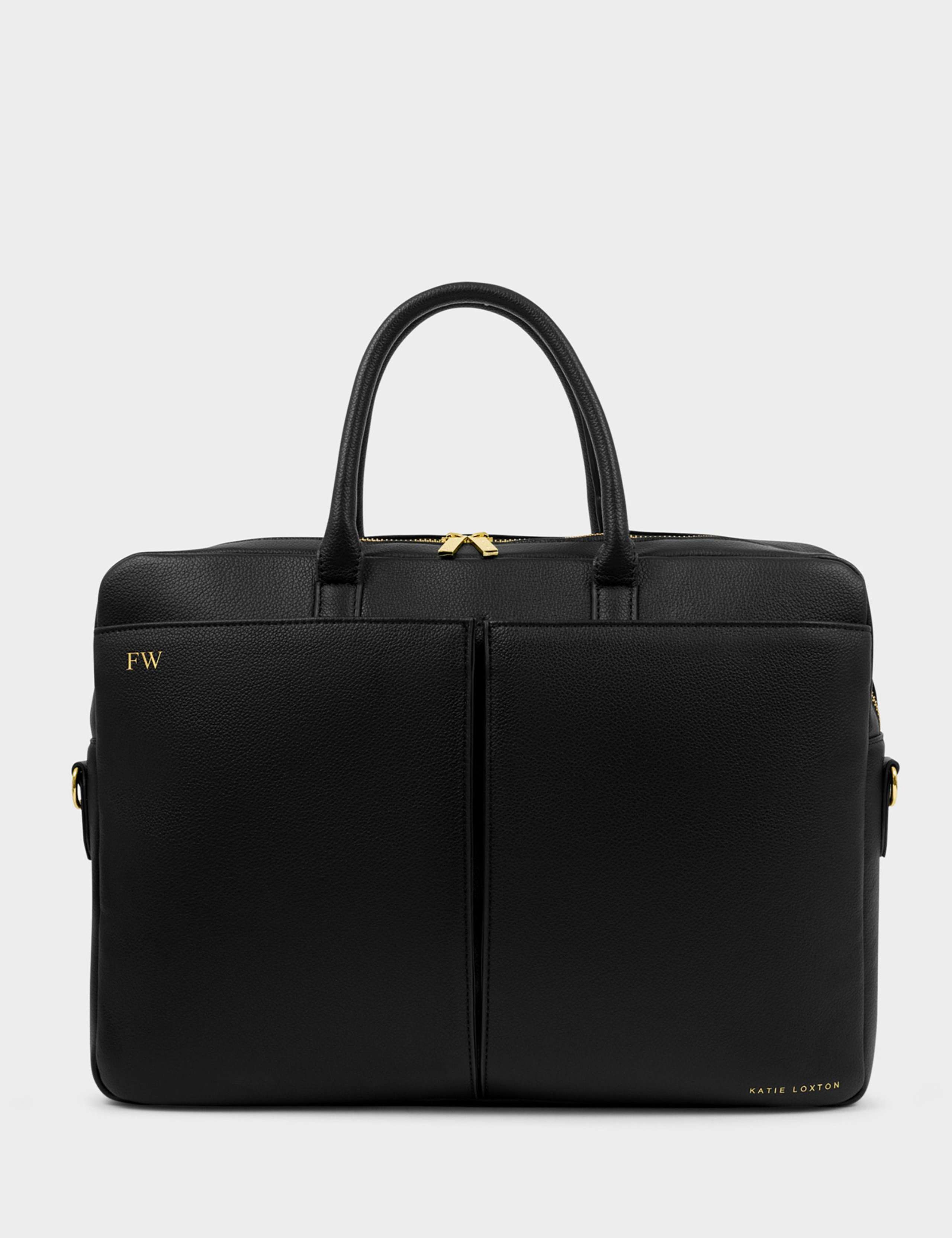 Personalised Faux Leather Laptop Bag 3 of 8