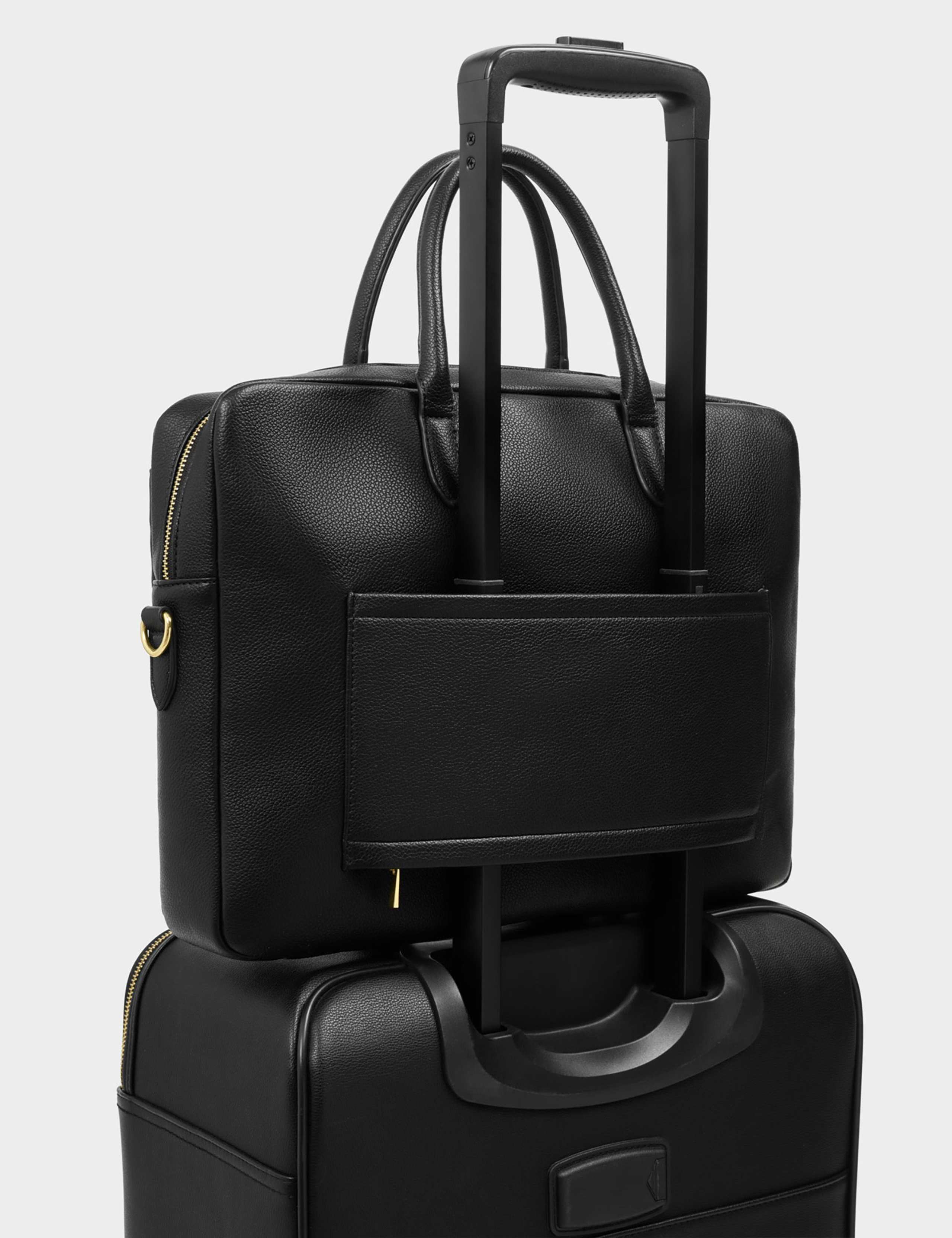 Personalised Faux Leather Laptop Bag 4 of 8