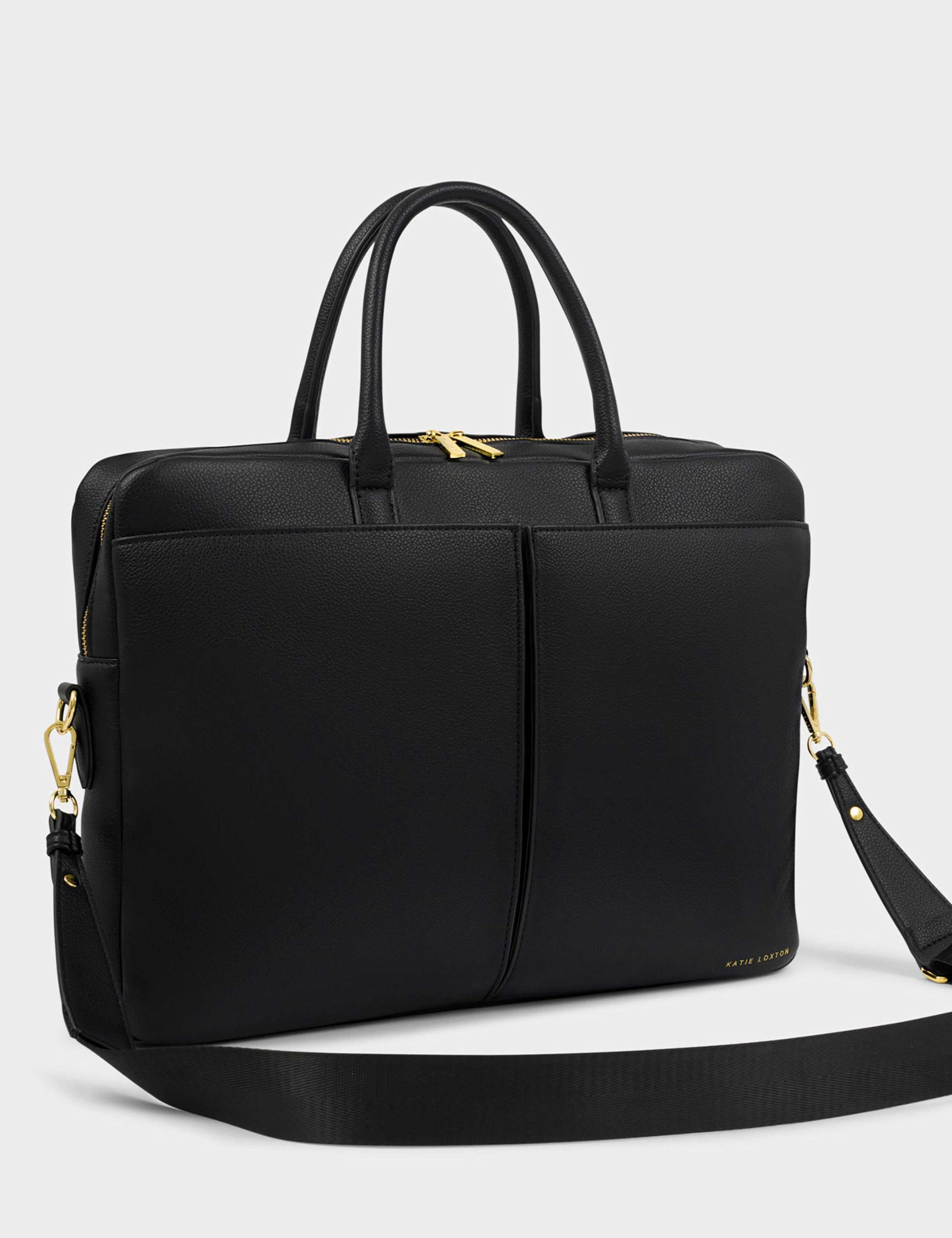 Personalised Faux Leather Laptop Bag 6 of 8