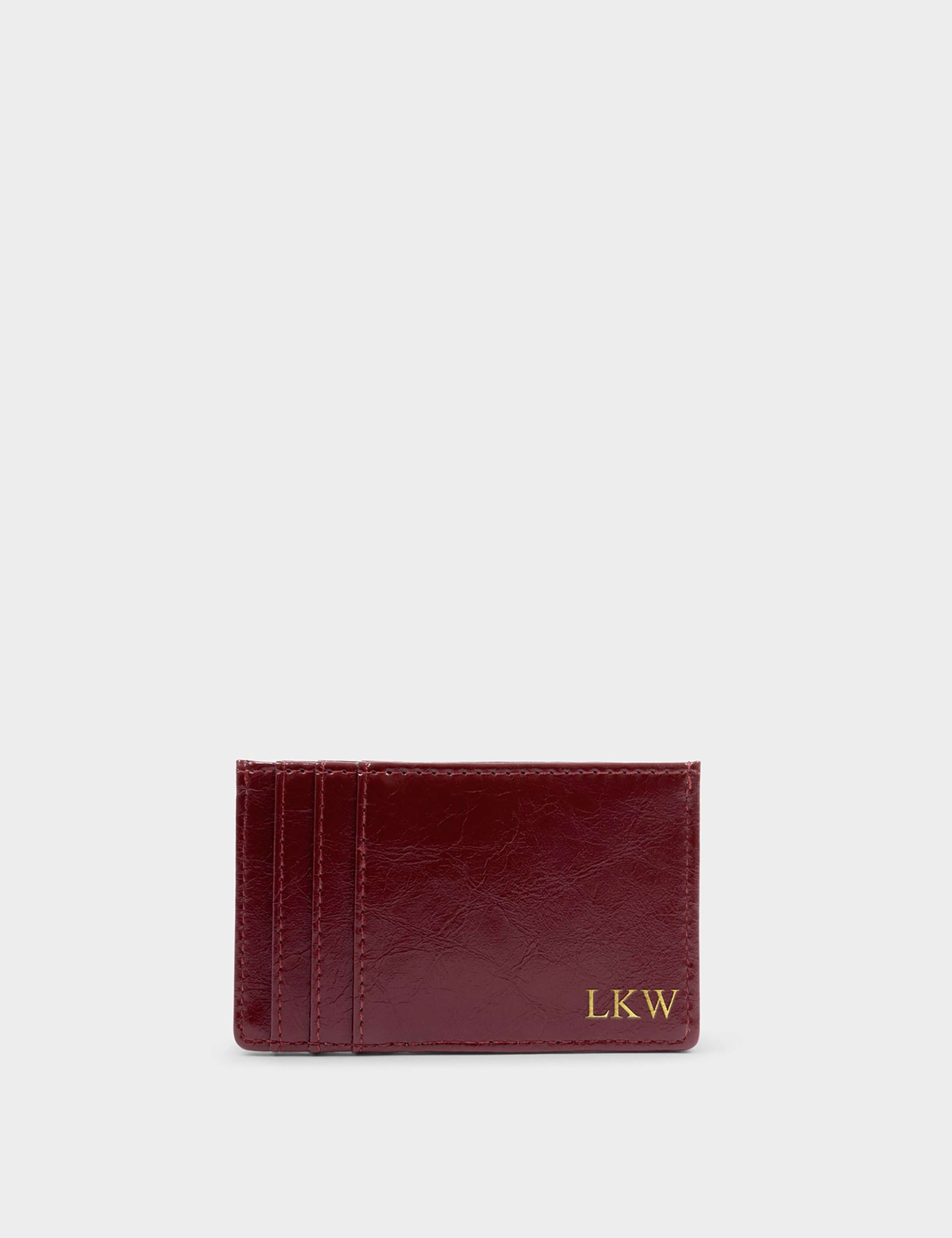Personalised Faux Leather Patent Cardholder 3 of 5