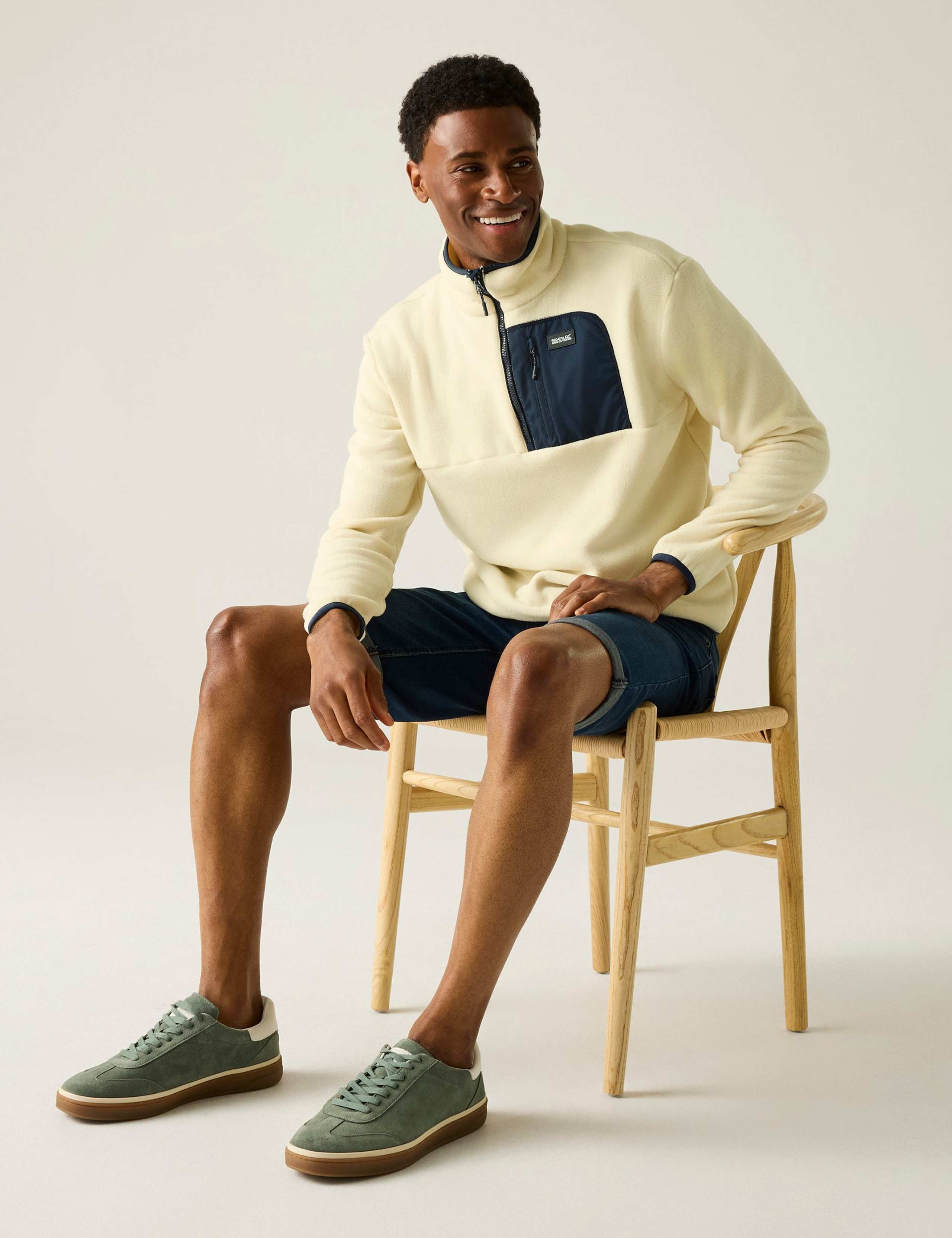 Frankie Funnel Neck Half Zip Fleece 3 of 5