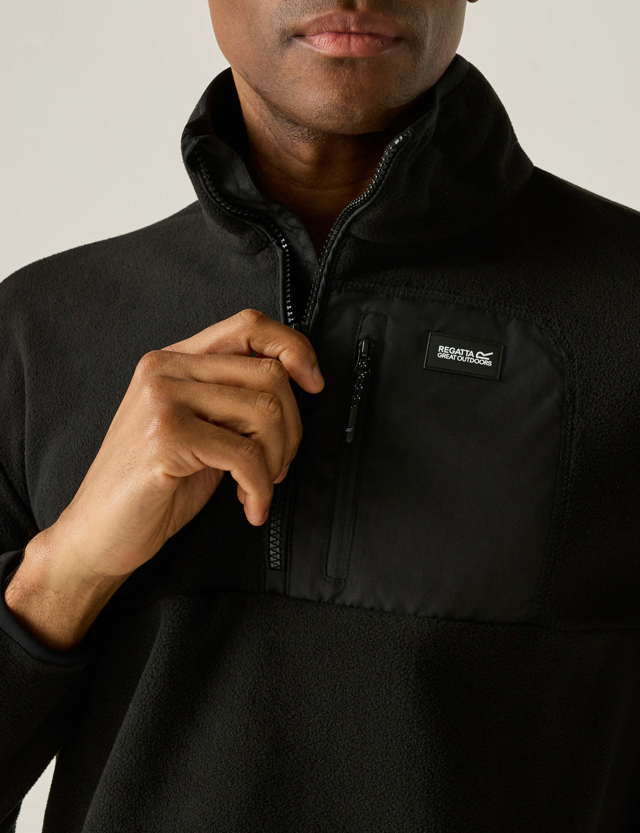 Frankie Funnel Neck Half Zip Fleece 6 of 6