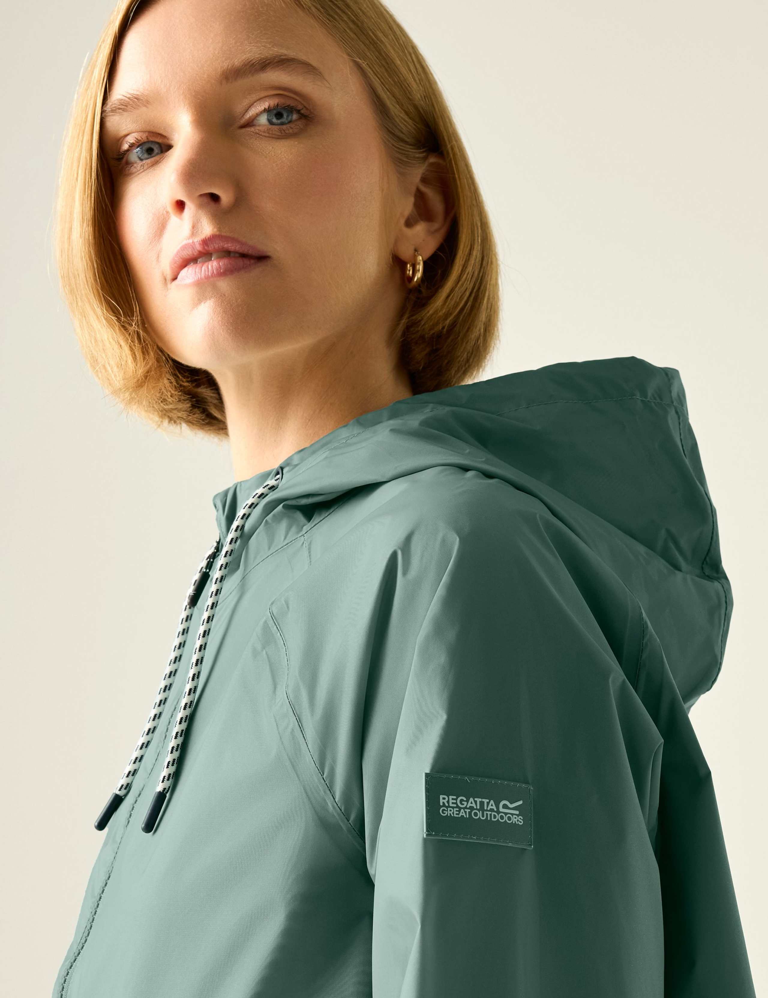 Brindle Printed Packaway Rain Jacket 4 of 6