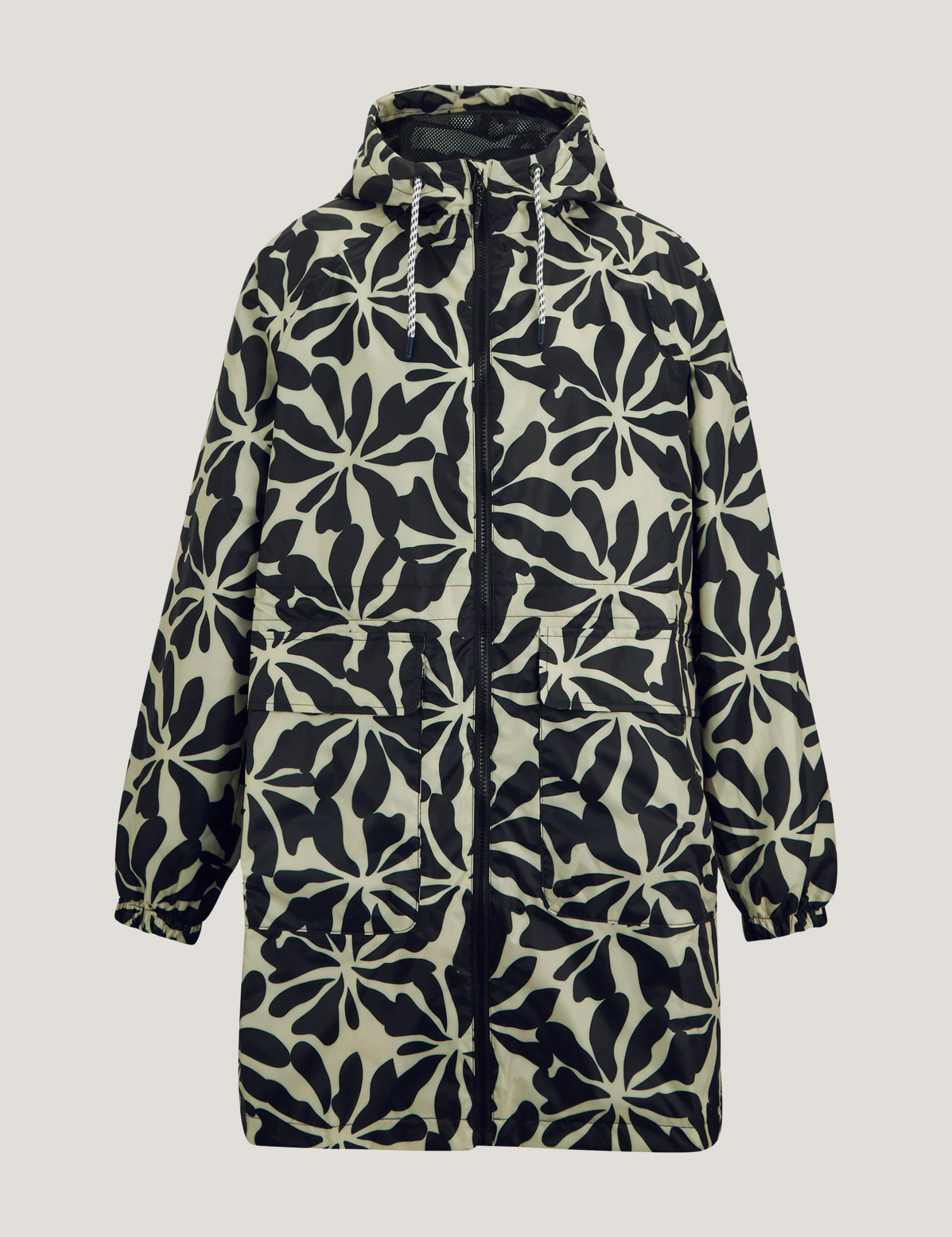 Brindle Printed Packaway Rain Jacket 2 of 7