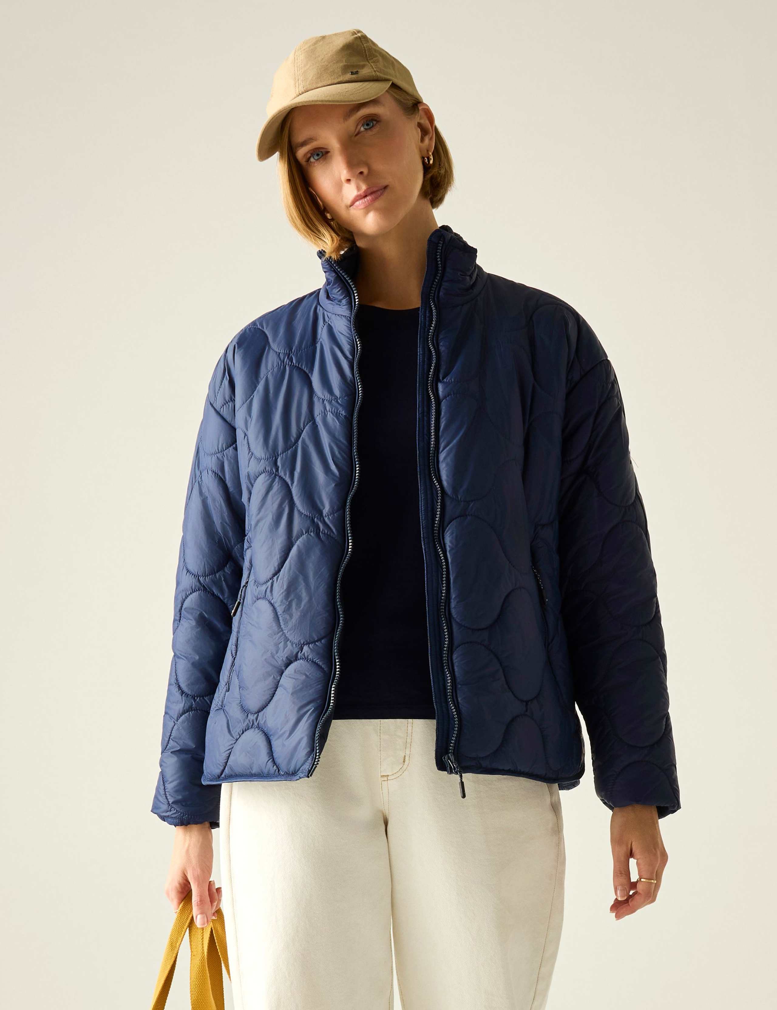 Carlotte Padded Quilted Zip Up Jacket 1 of 7