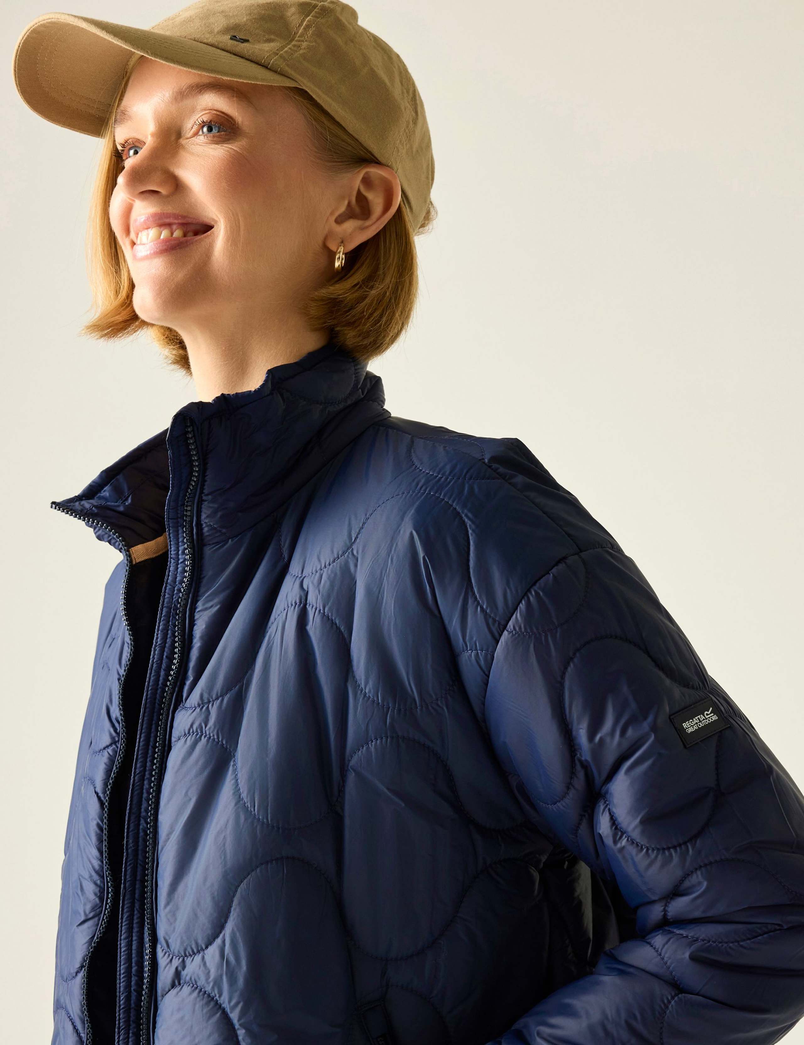 Carlotte Padded Quilted Zip Up Jacket 4 of 7