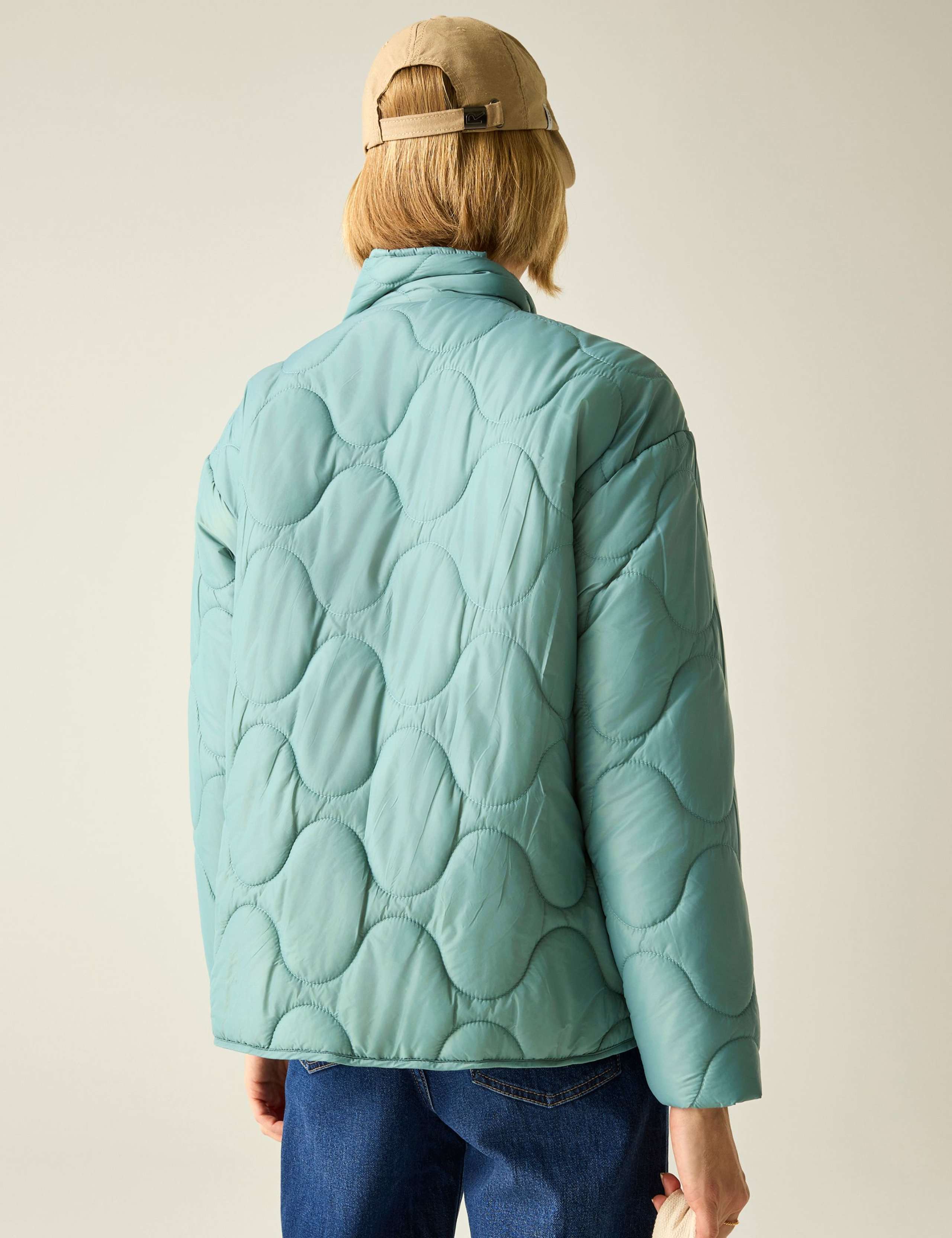 Carlotte Padded Quilted Zip Up Jacket 6 of 7
