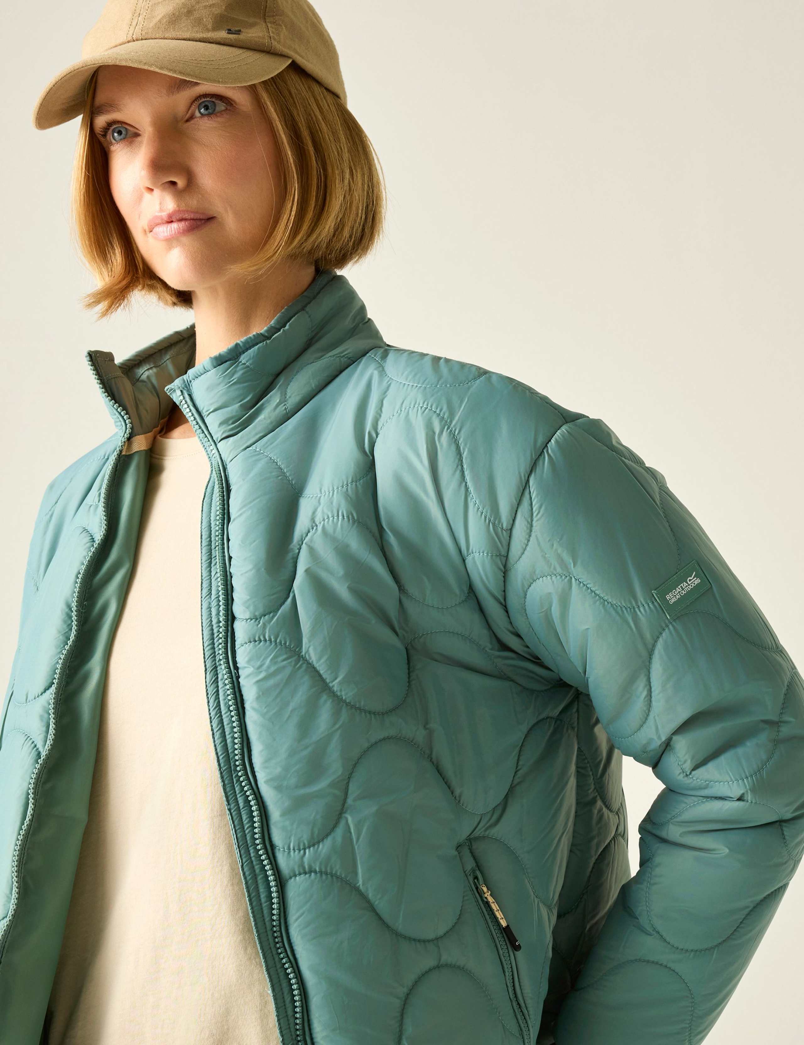 Carlotte Padded Quilted Zip Up Jacket 7 of 7