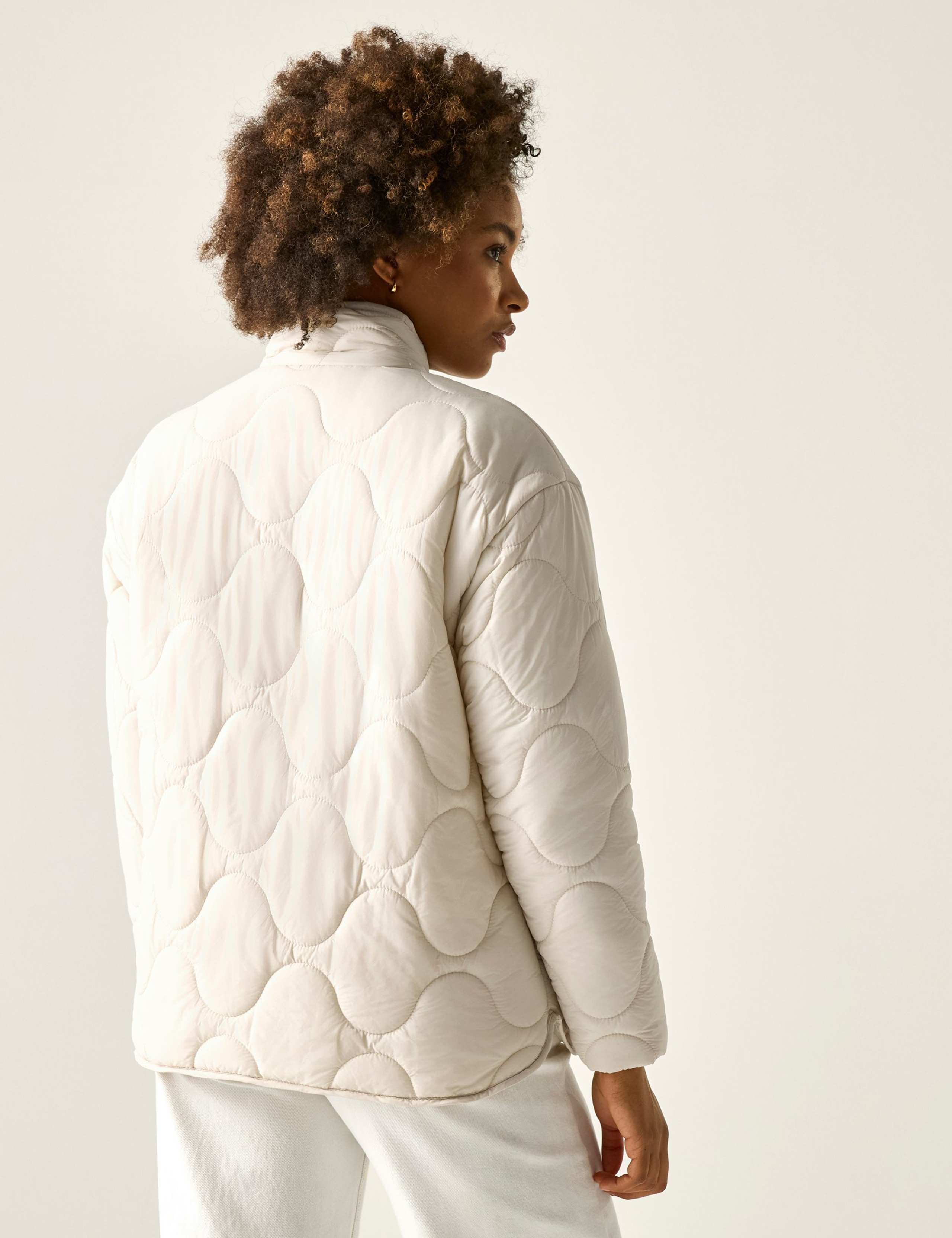 Carlotte Padded Quilted Zip Up Jacket 6 of 7